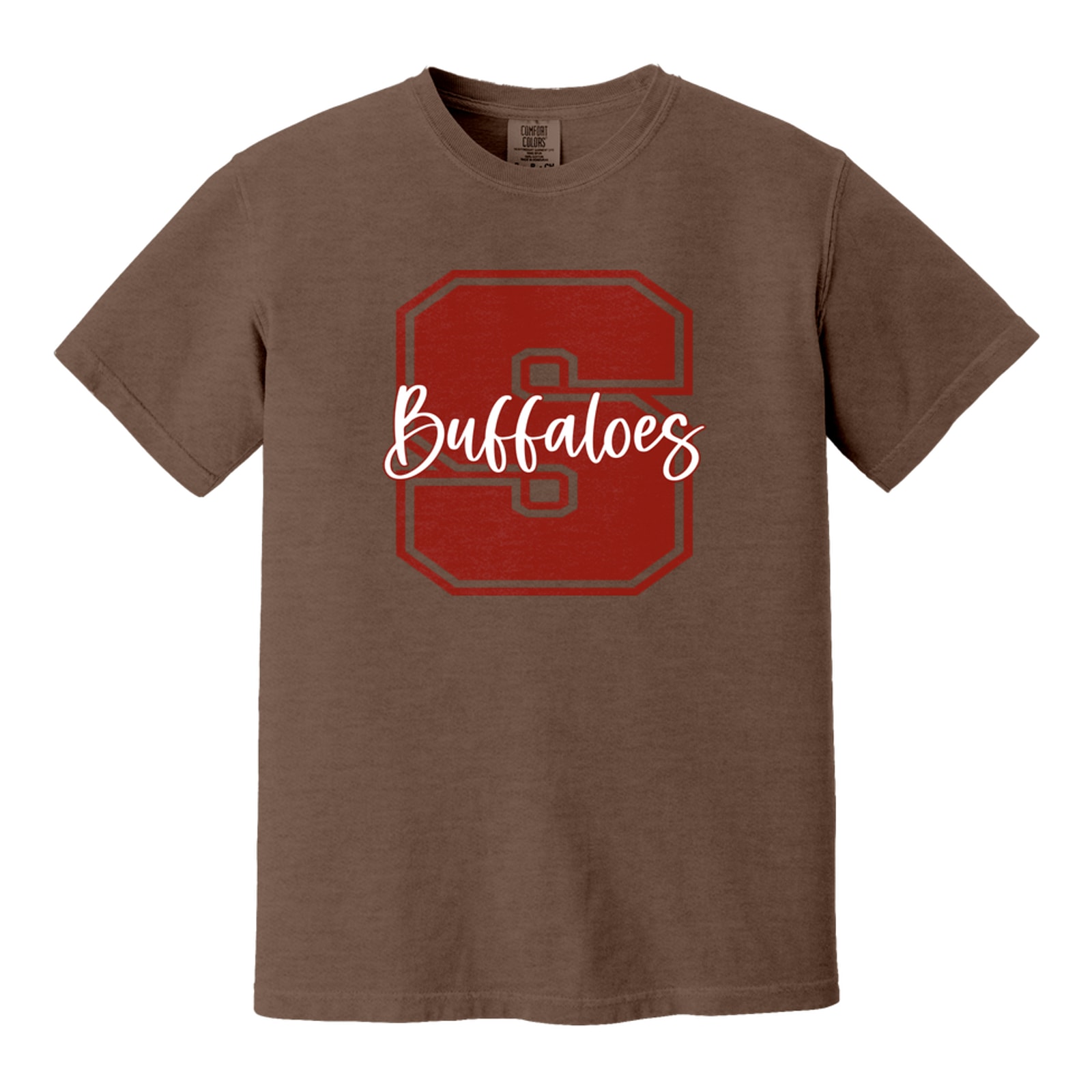 S Buffaloes Cardinal Square Block