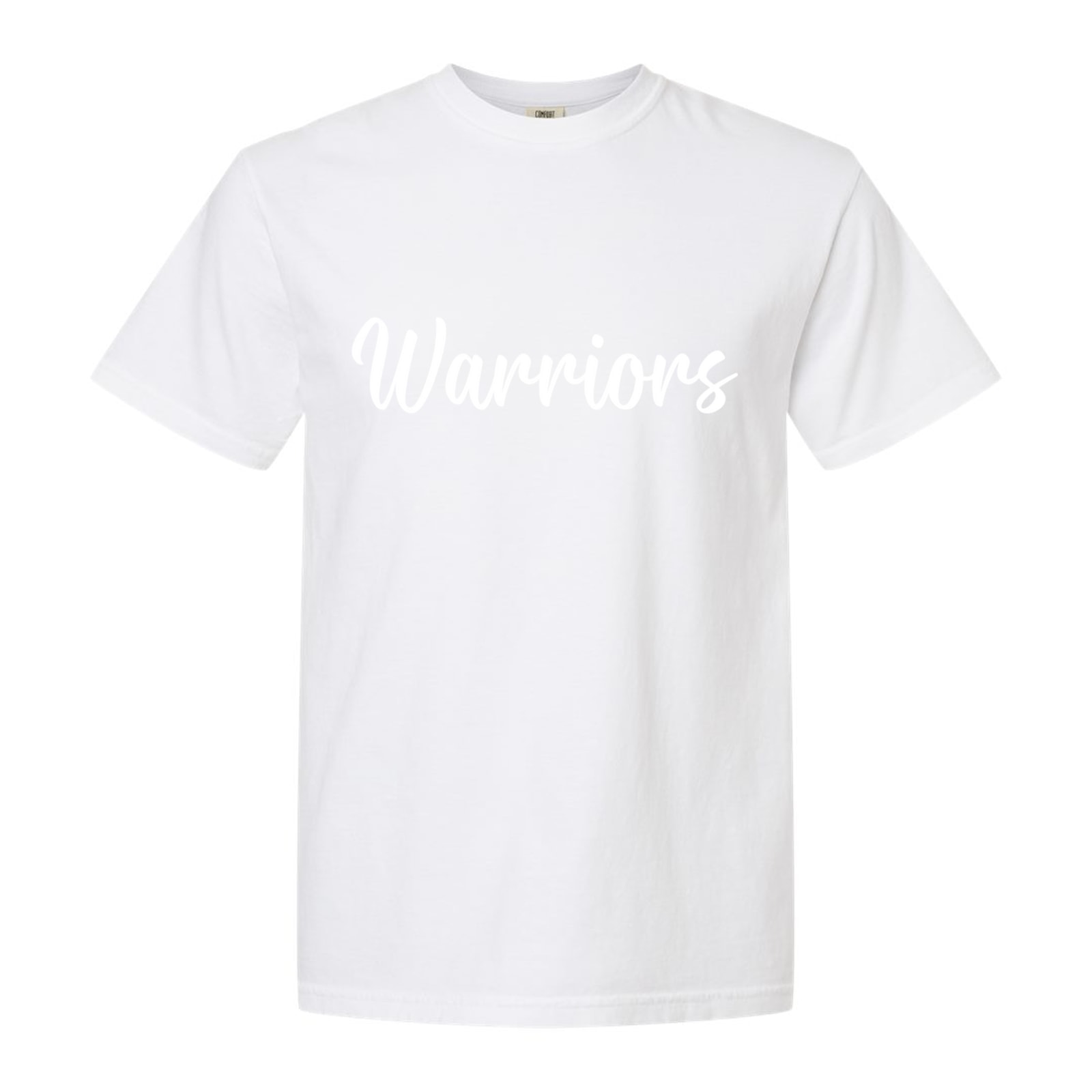 Warriors white puff