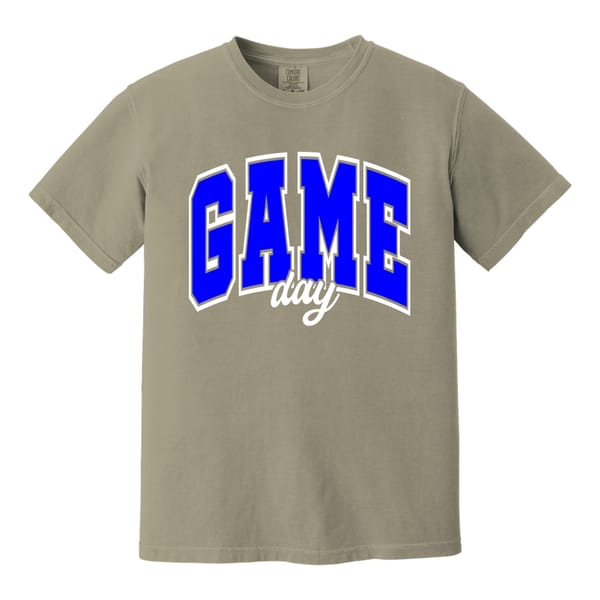 Game Day Arch Blue White
