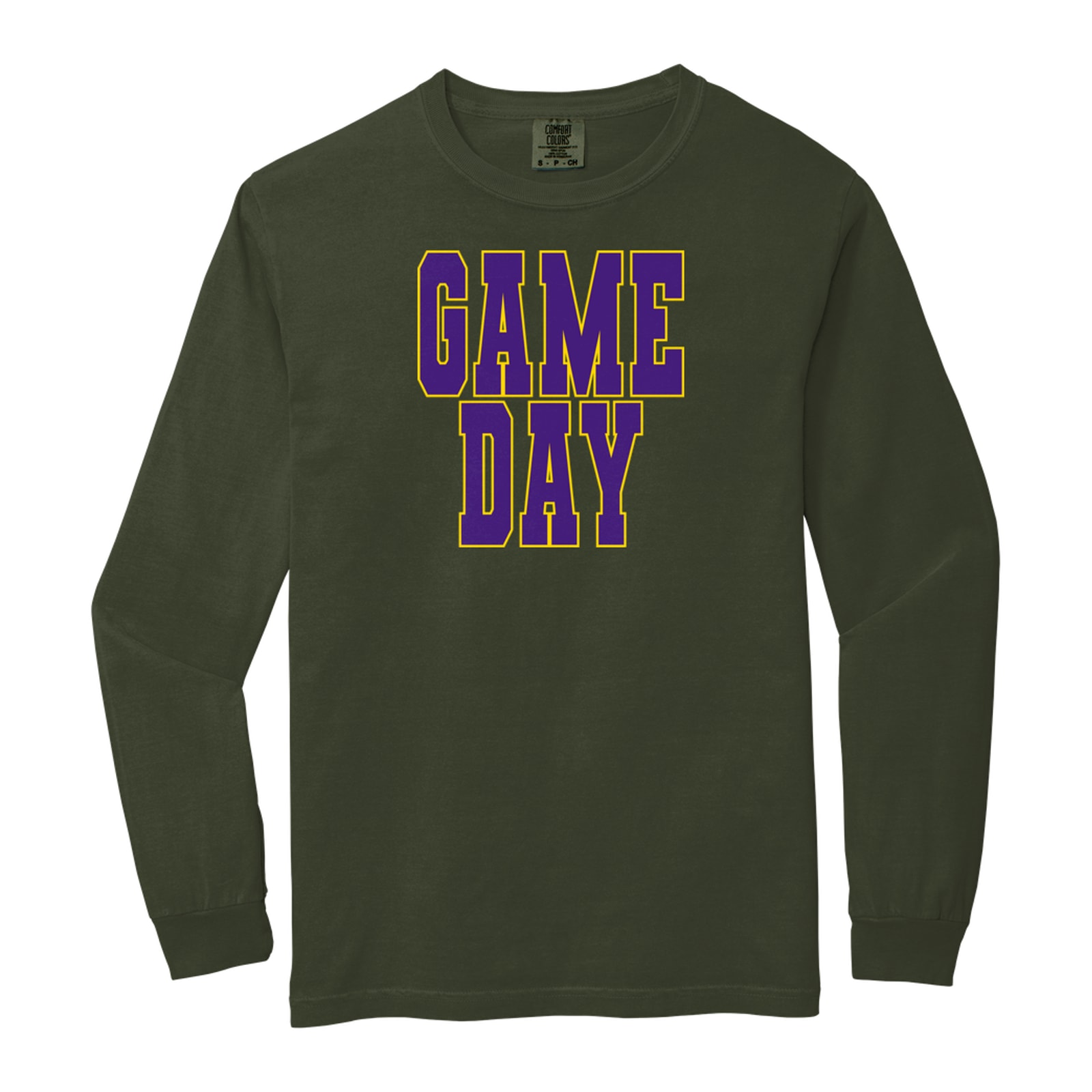 covington Game Day Purple Gold