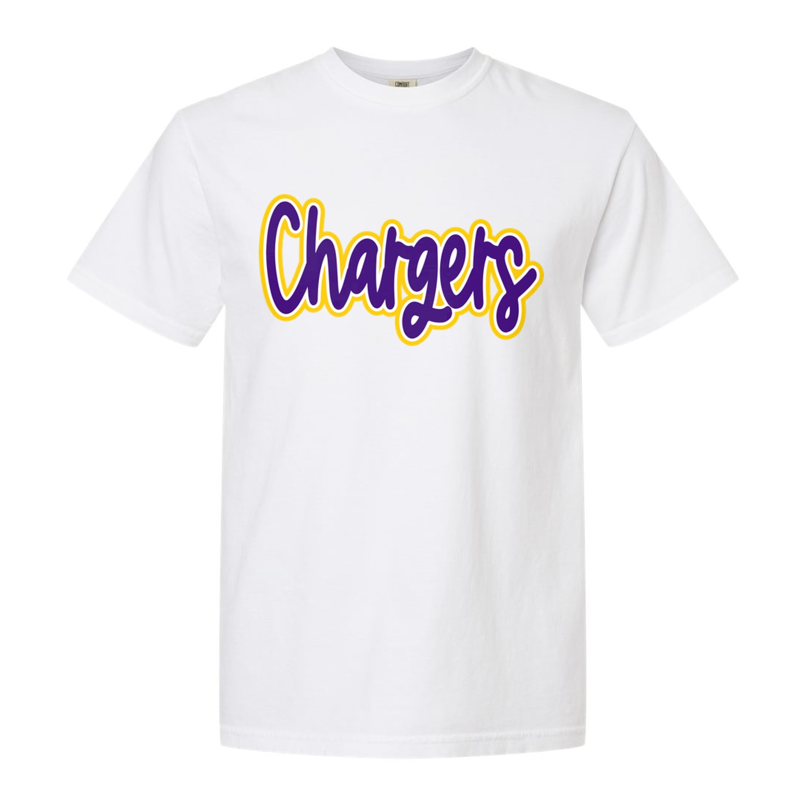 Covington Chargers Thick Script