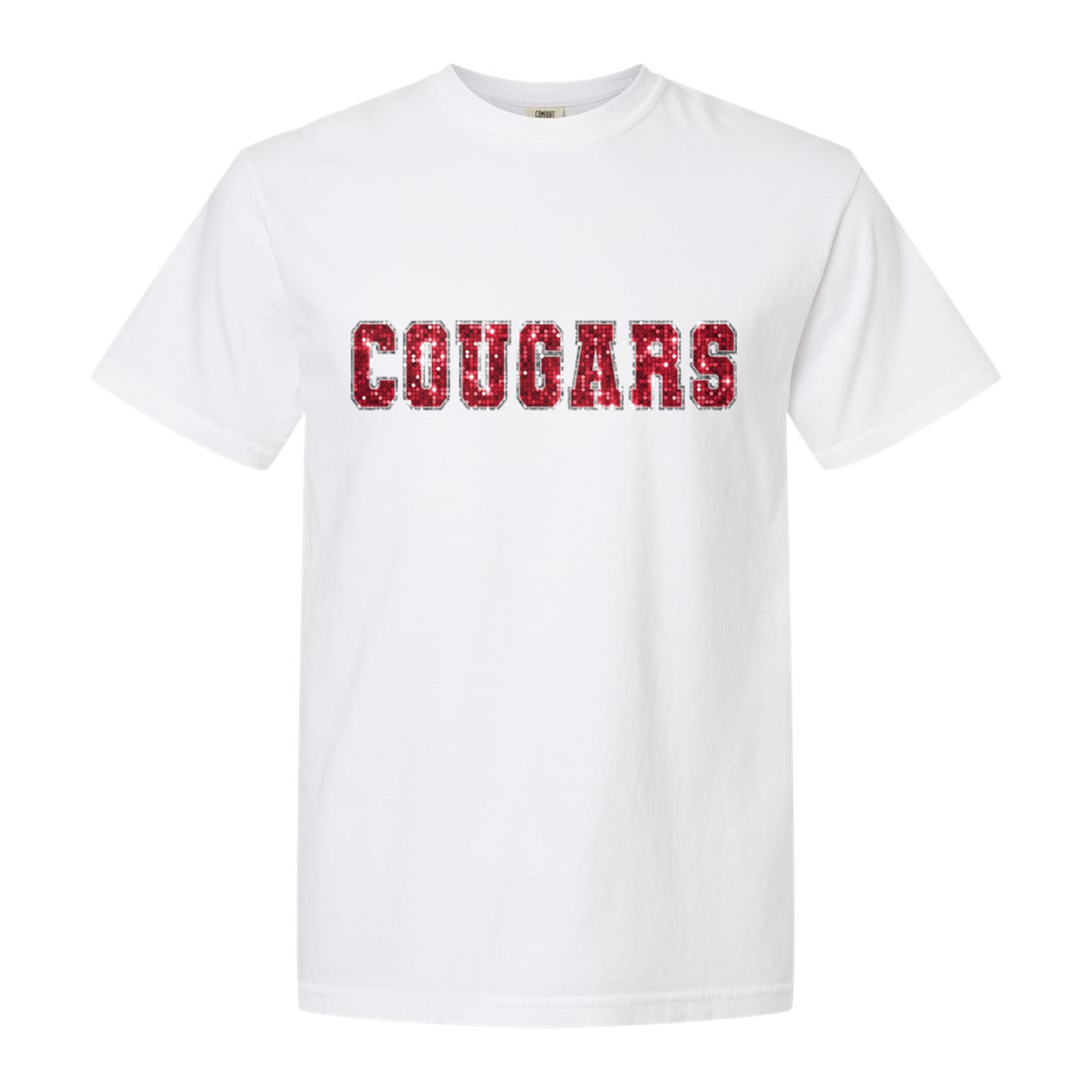 Munford Cougars Sequin Cardinal