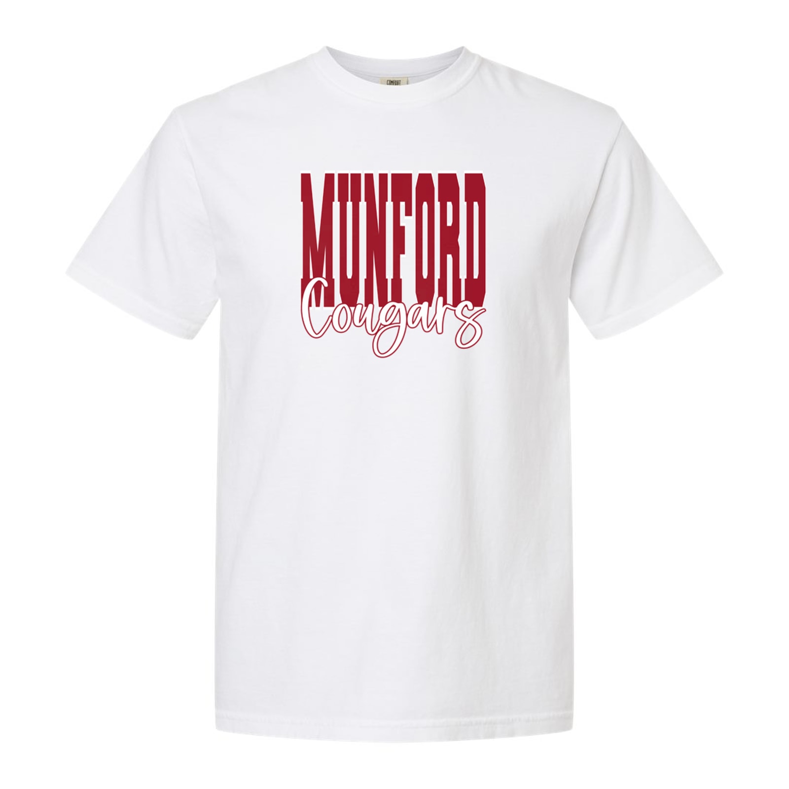 Munford Cougars Cardinal Duo Block