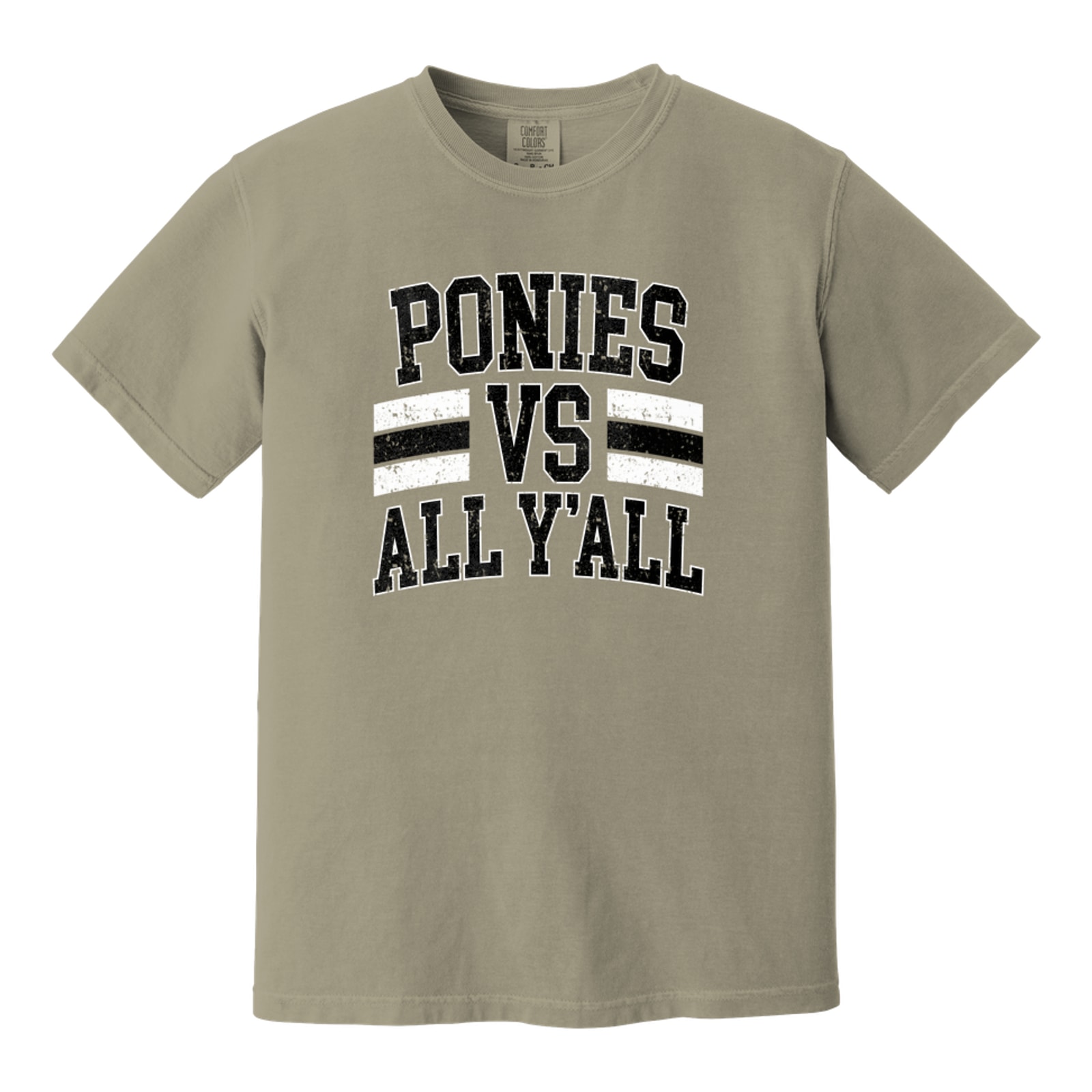 Ponies Vs All Y Distressed