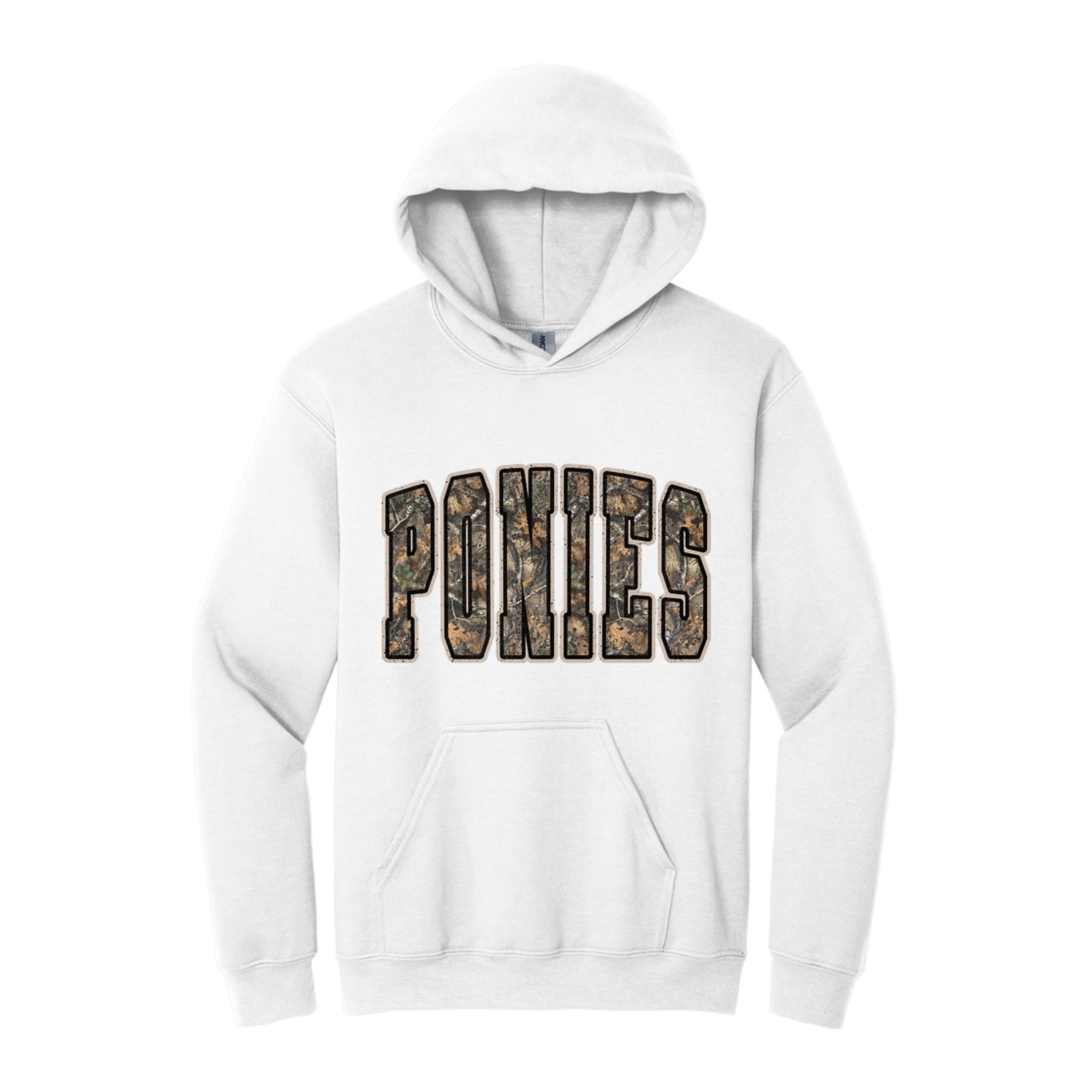 ponies camo arc Gildan - Heavy Blend Hooded Sweatshirt. 18500