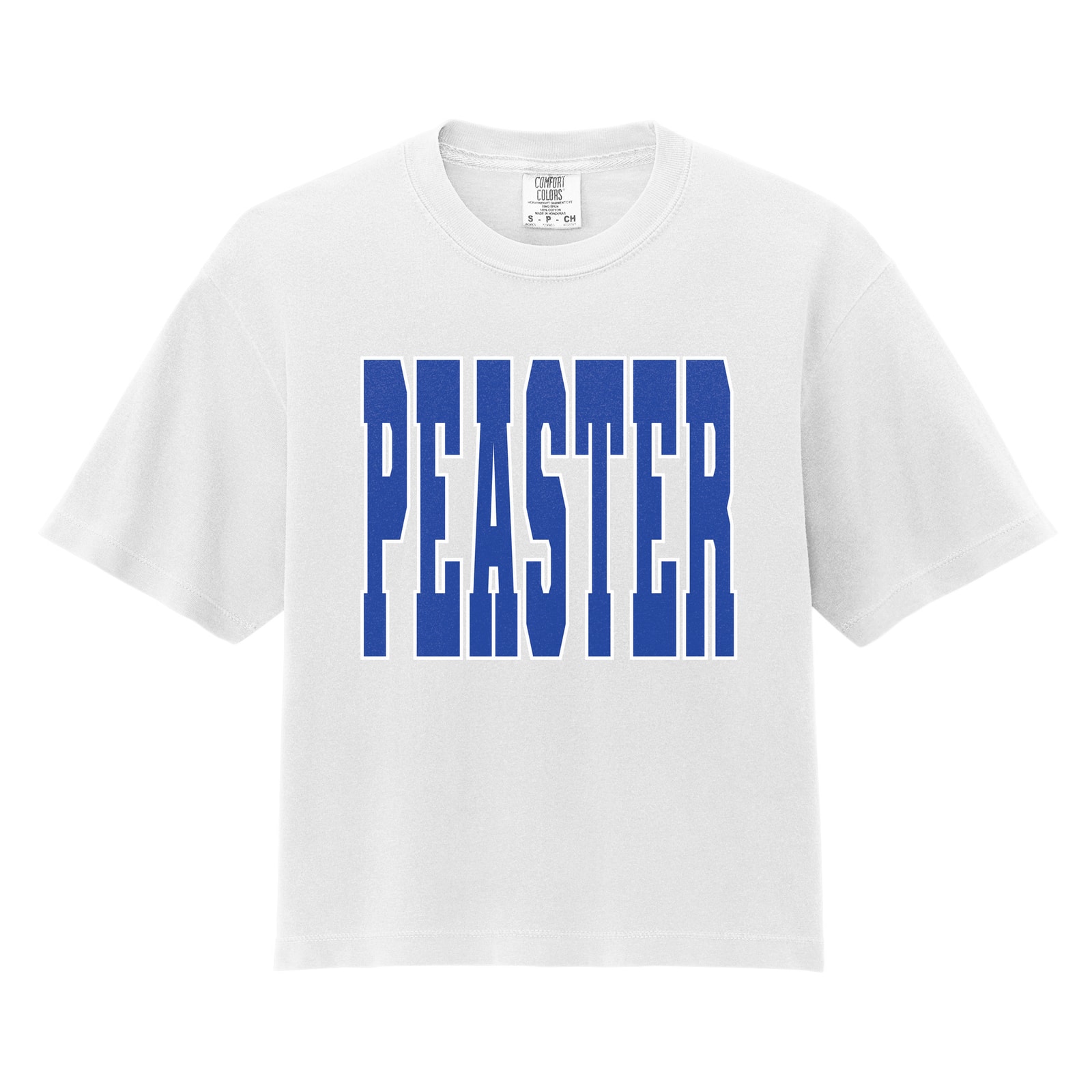 Peaster Blue White