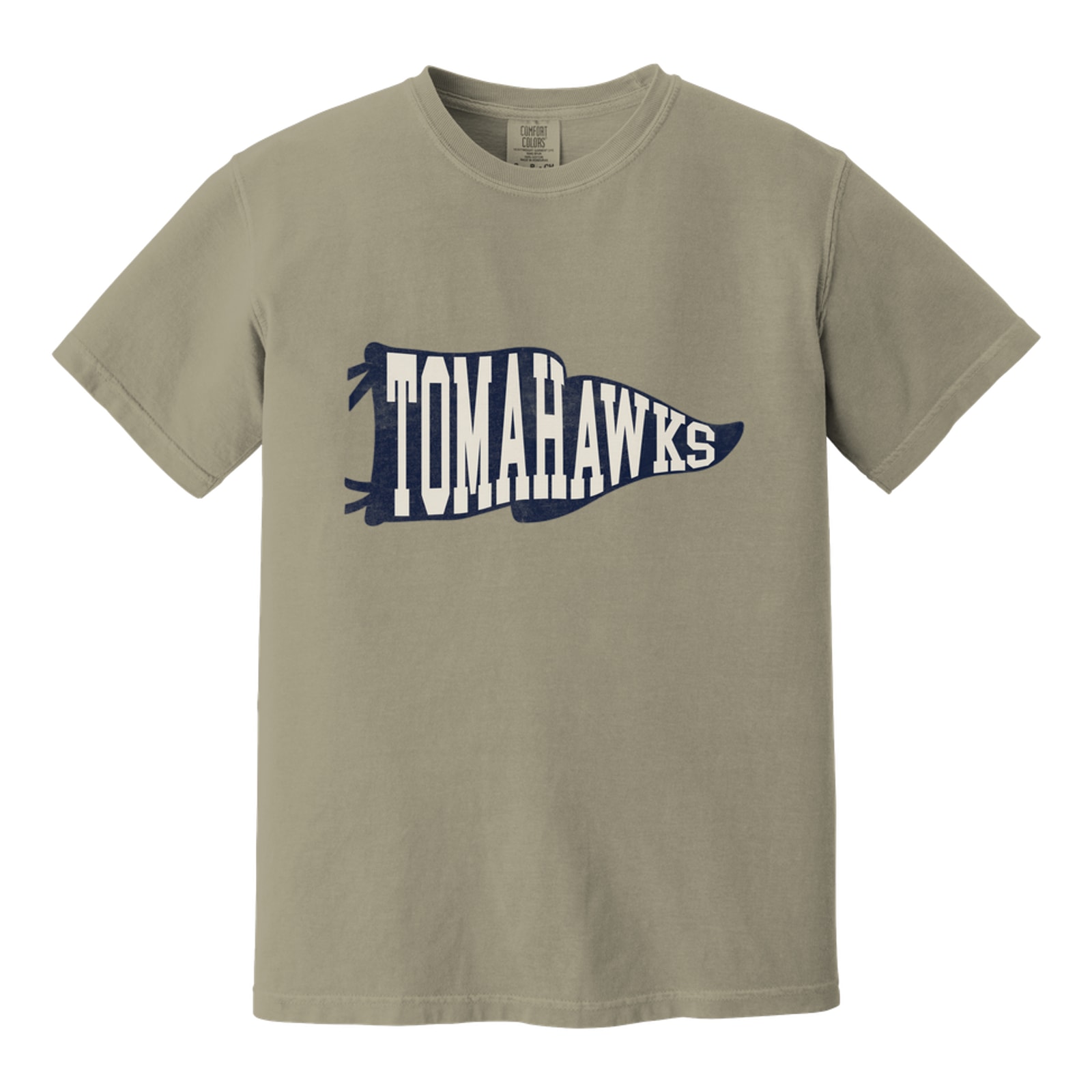 Battle-ground-ms Grunge Tomahawks Flag