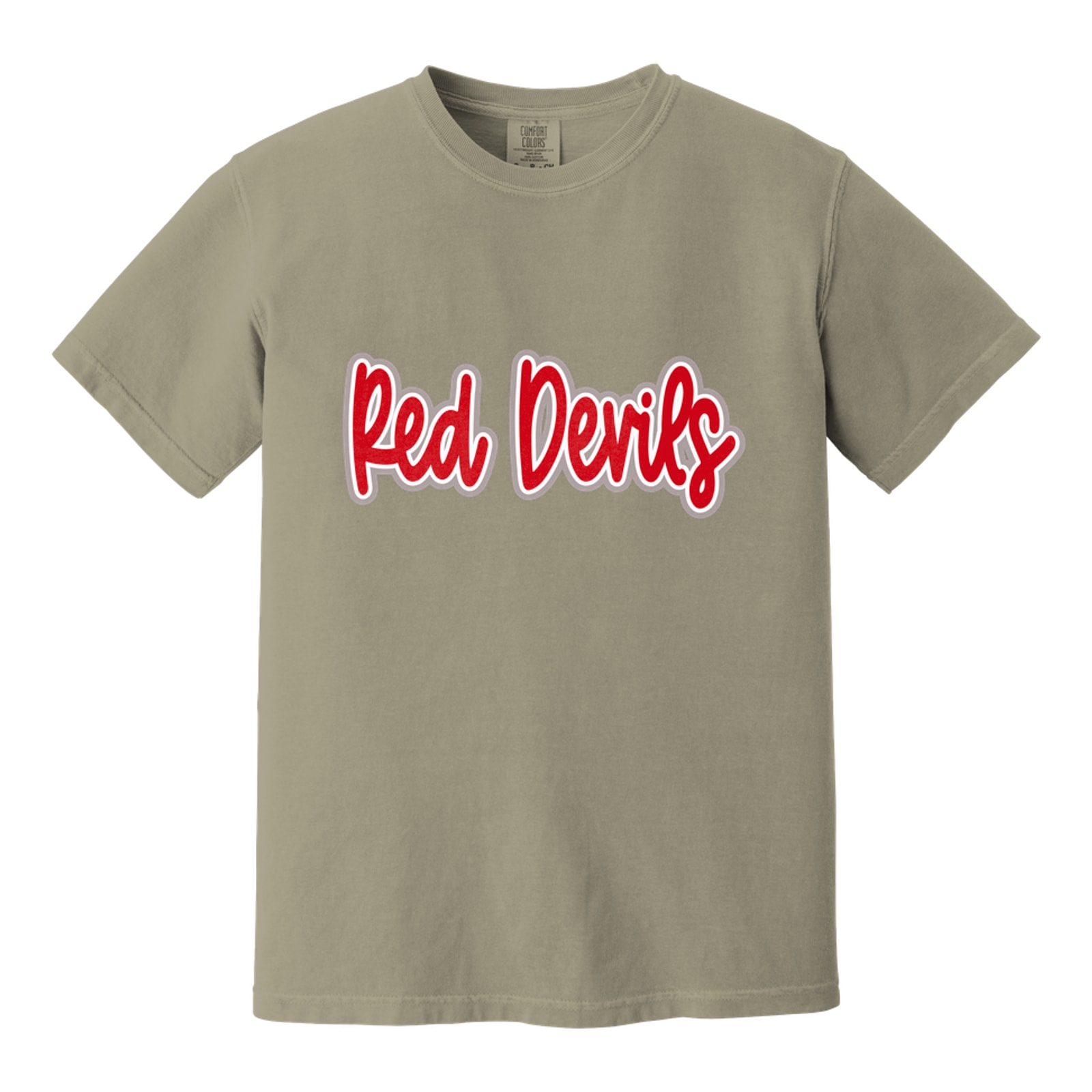 West-lafayette Devils Thick Script Scarlett