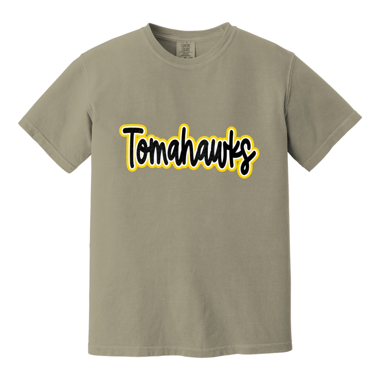 Battle-ground-ms Tomahawks Thick Script