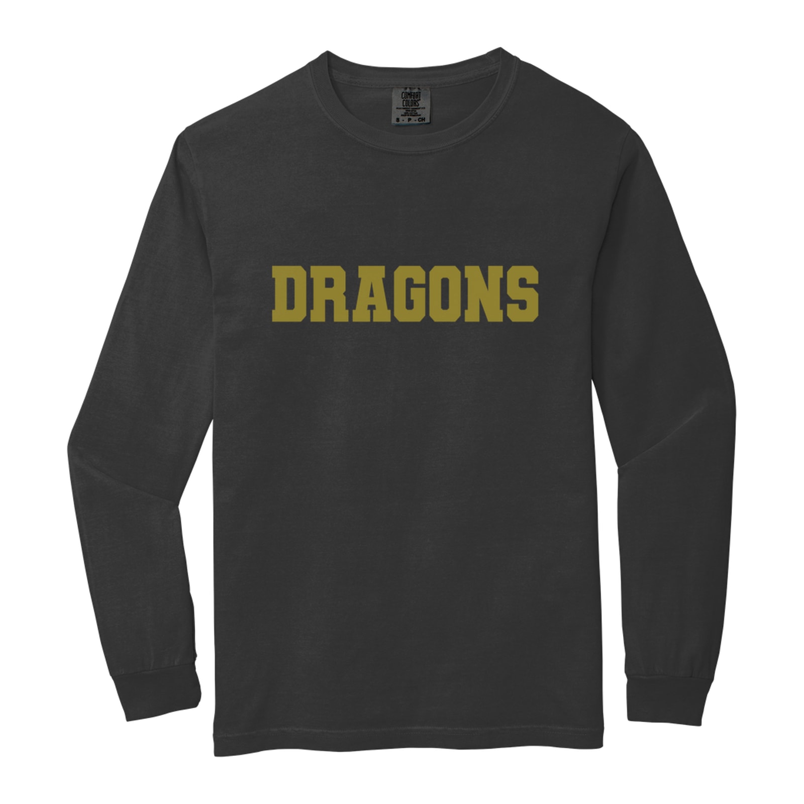 Custom Sweats Dragons Comfort Colors 6014 Long Sleeve