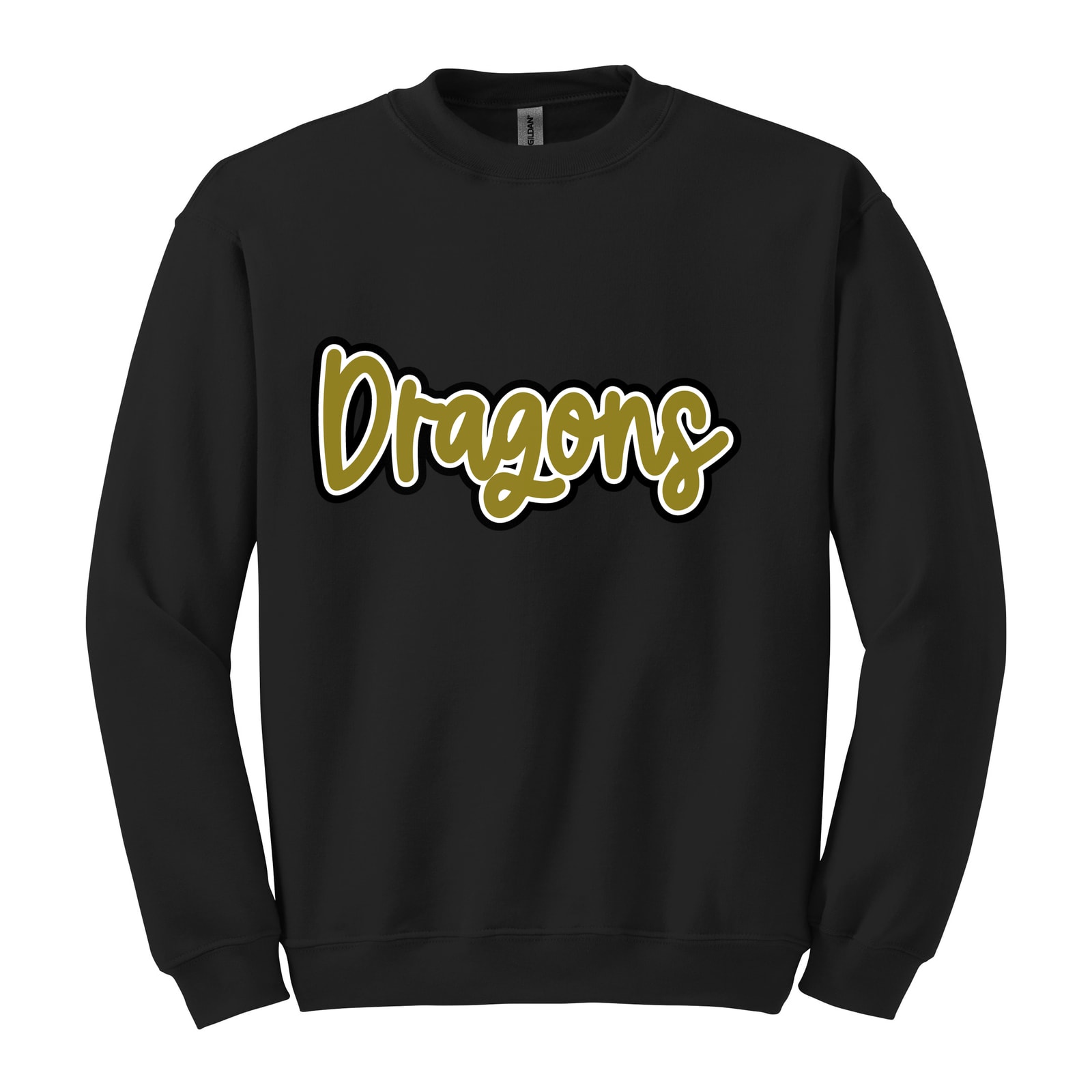 Dragons Thick Script — Crewneck Sweatshirt