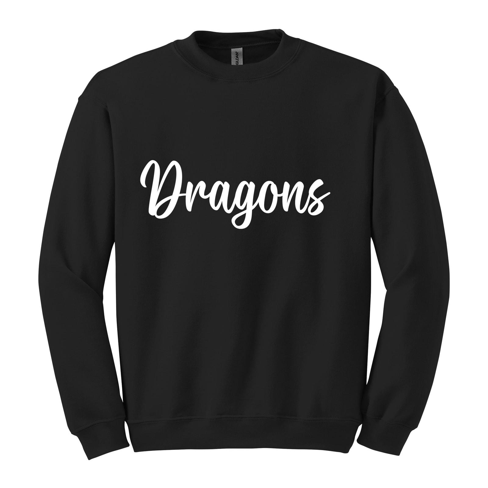Dragons White Puff — Crewneck Sweatshirt