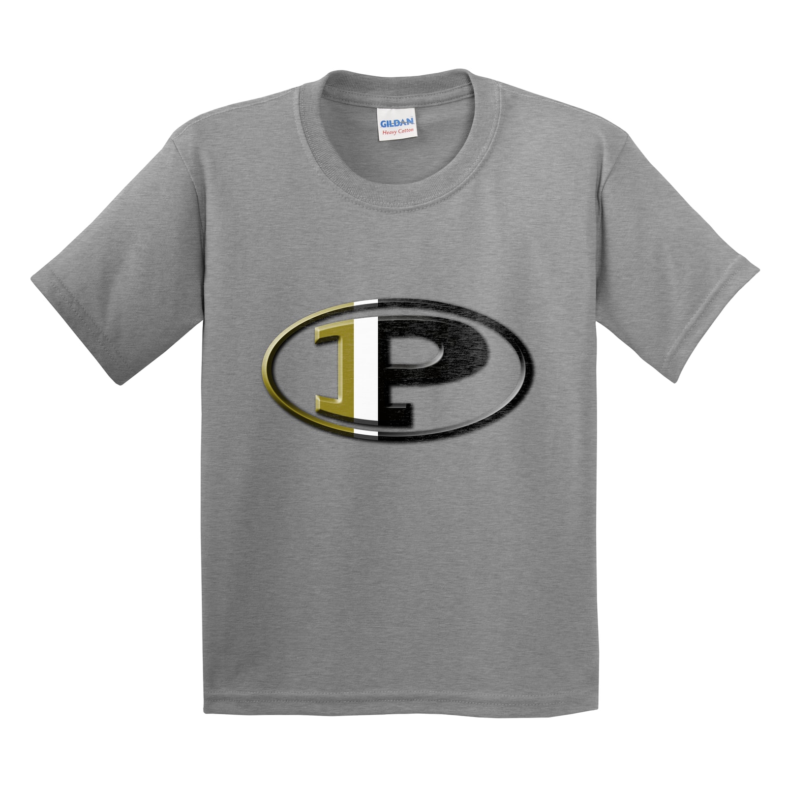 pepperell logo Gildan 5000B Youth Tee
