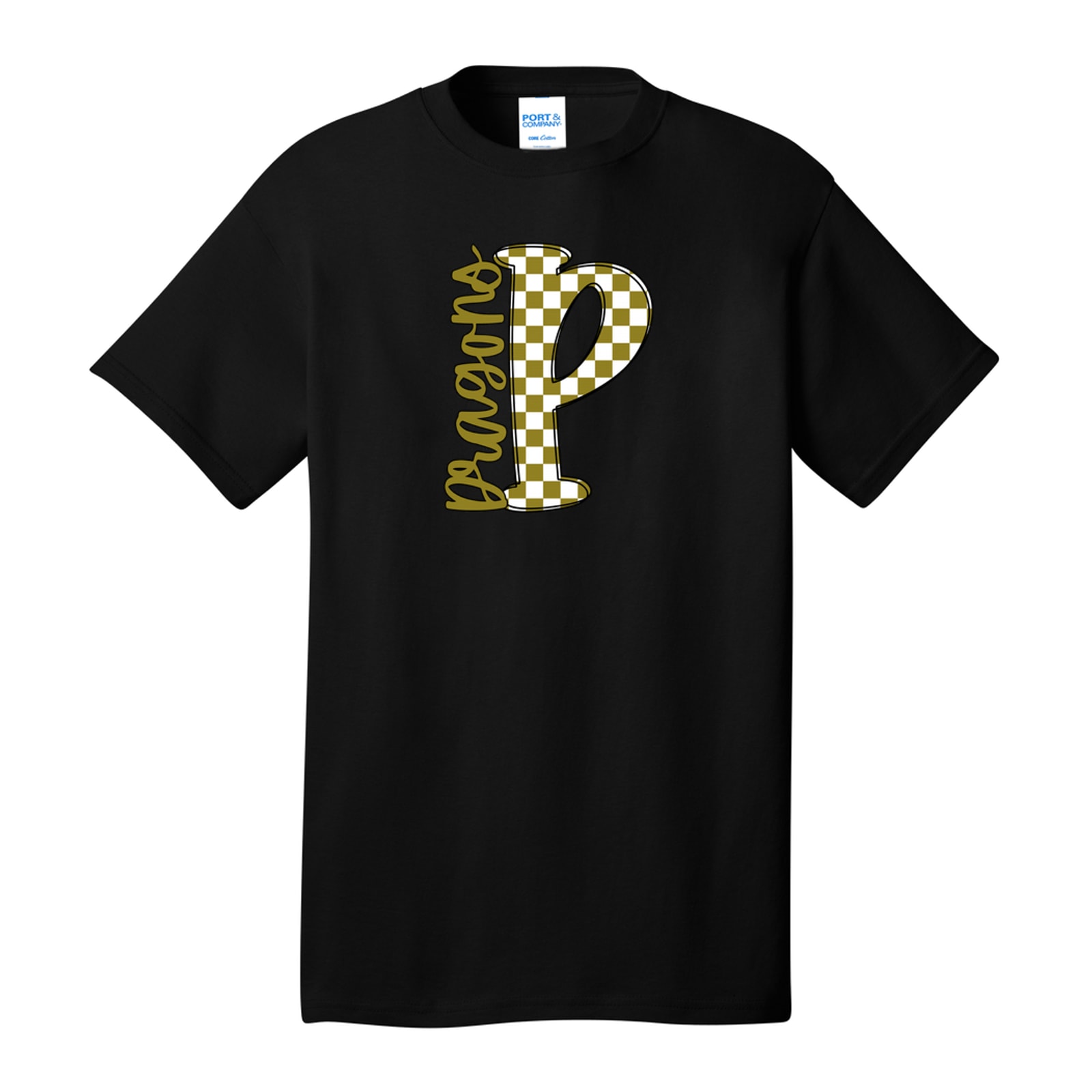 Dragons P Checkered Port & Company PC54