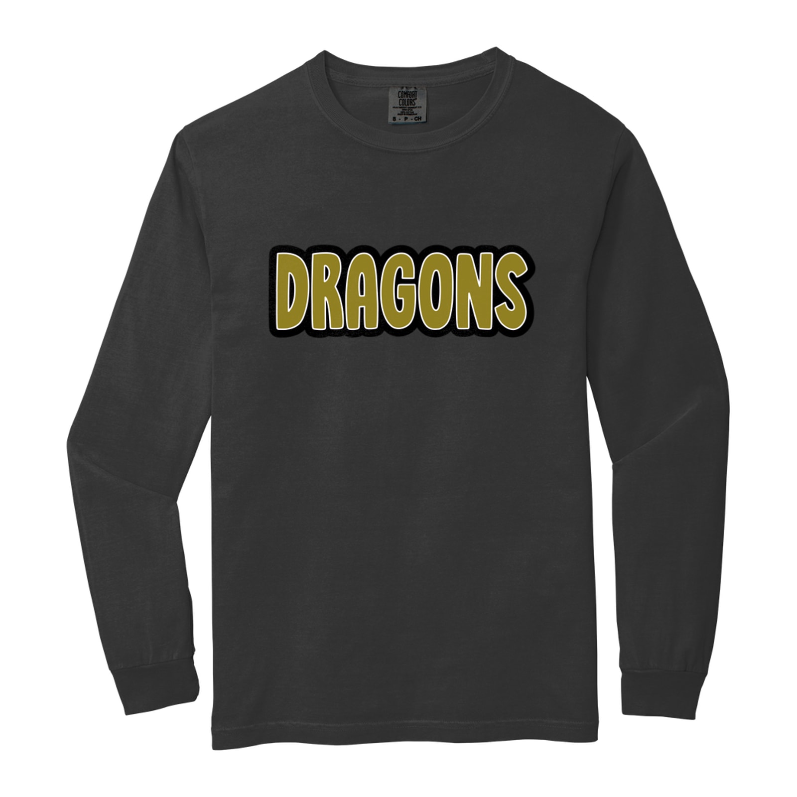 Dragons Bubble Comfort Colors 6014 Long Sleeve