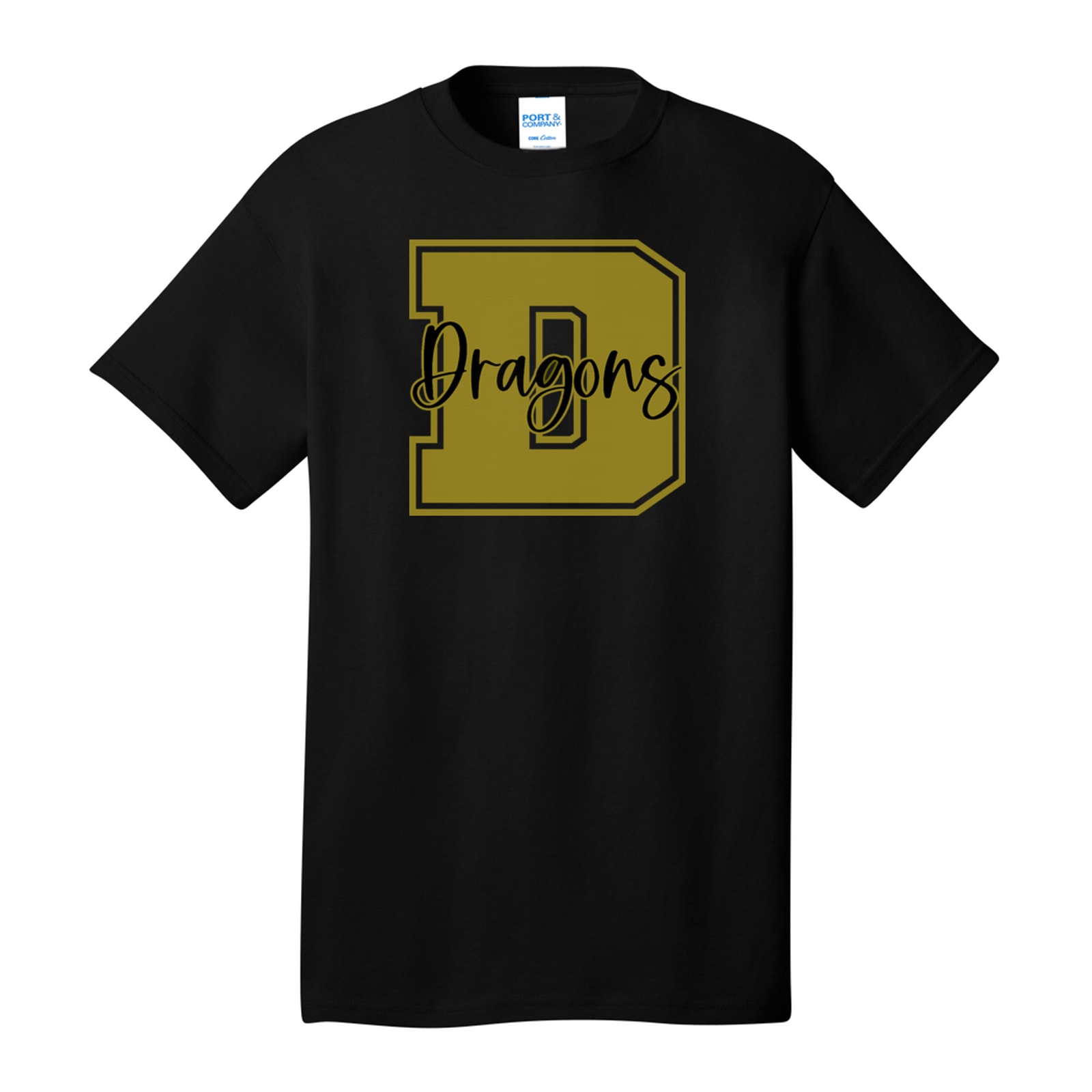 Dragons D Square Block Port & Company PC54