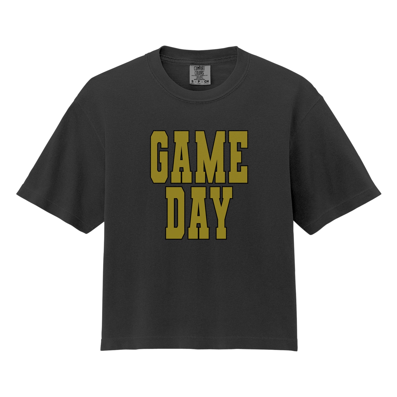 Game Day Comfort Colors 3023CL Cropped Tee
