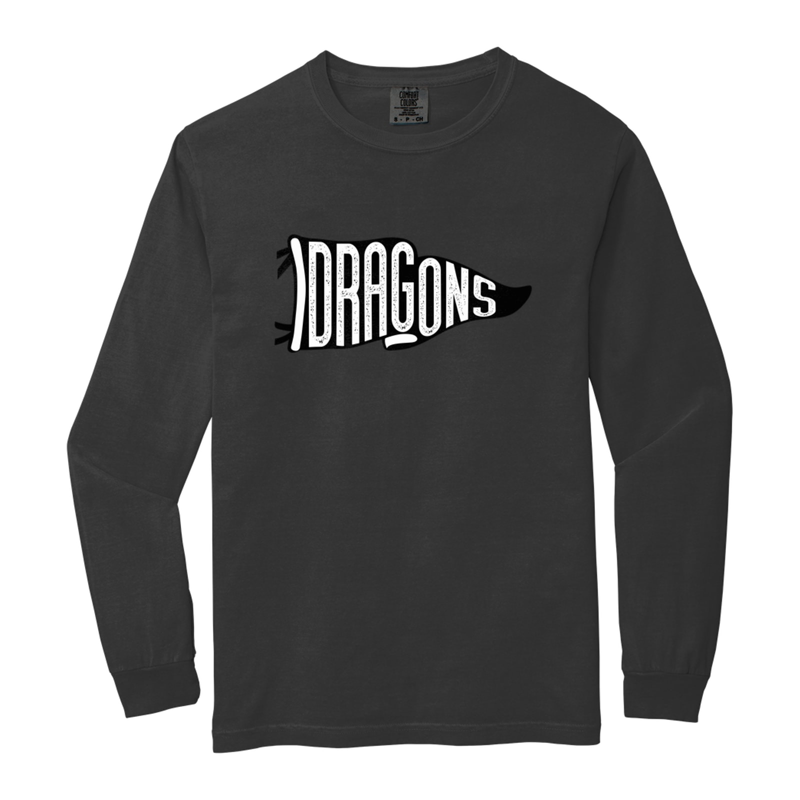 Dragons Flag Comfort Colors 6014 Long Sleeve