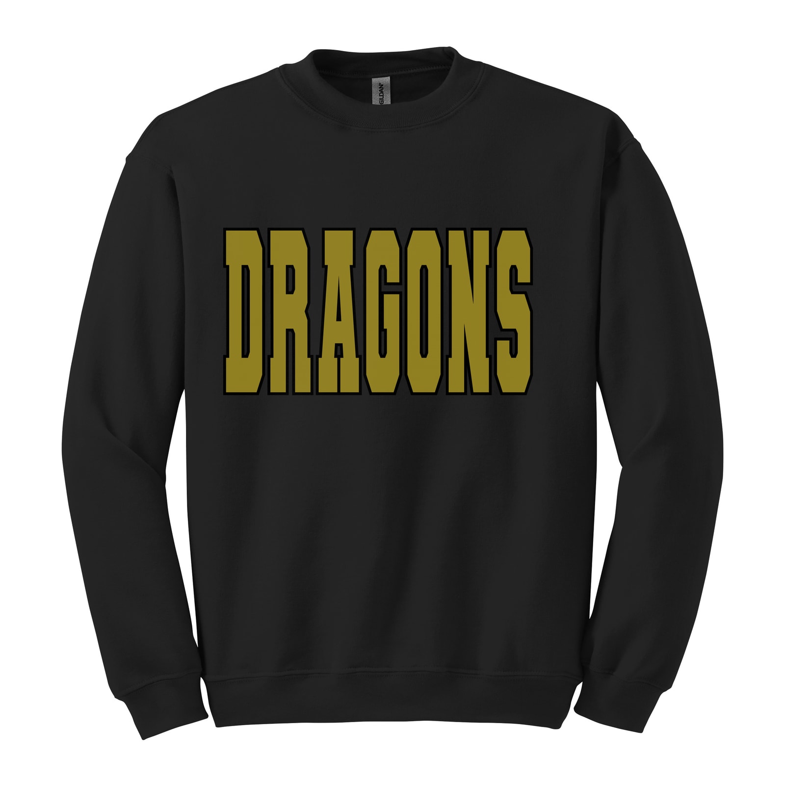 Dragons Wordmark — Crewneck Sweatshirt