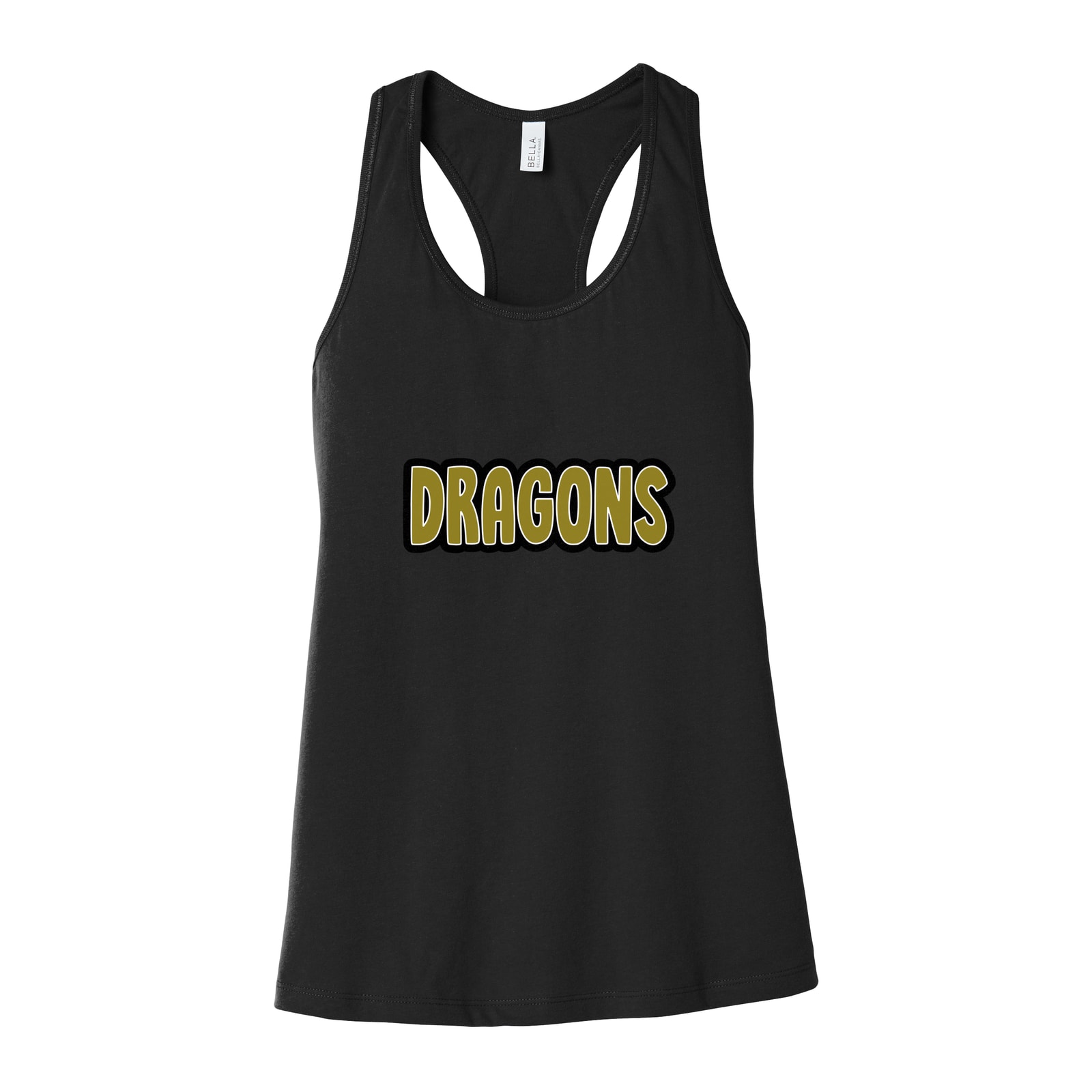 Dragons Bubble Bella+Canvas 6008 Racerback Tank