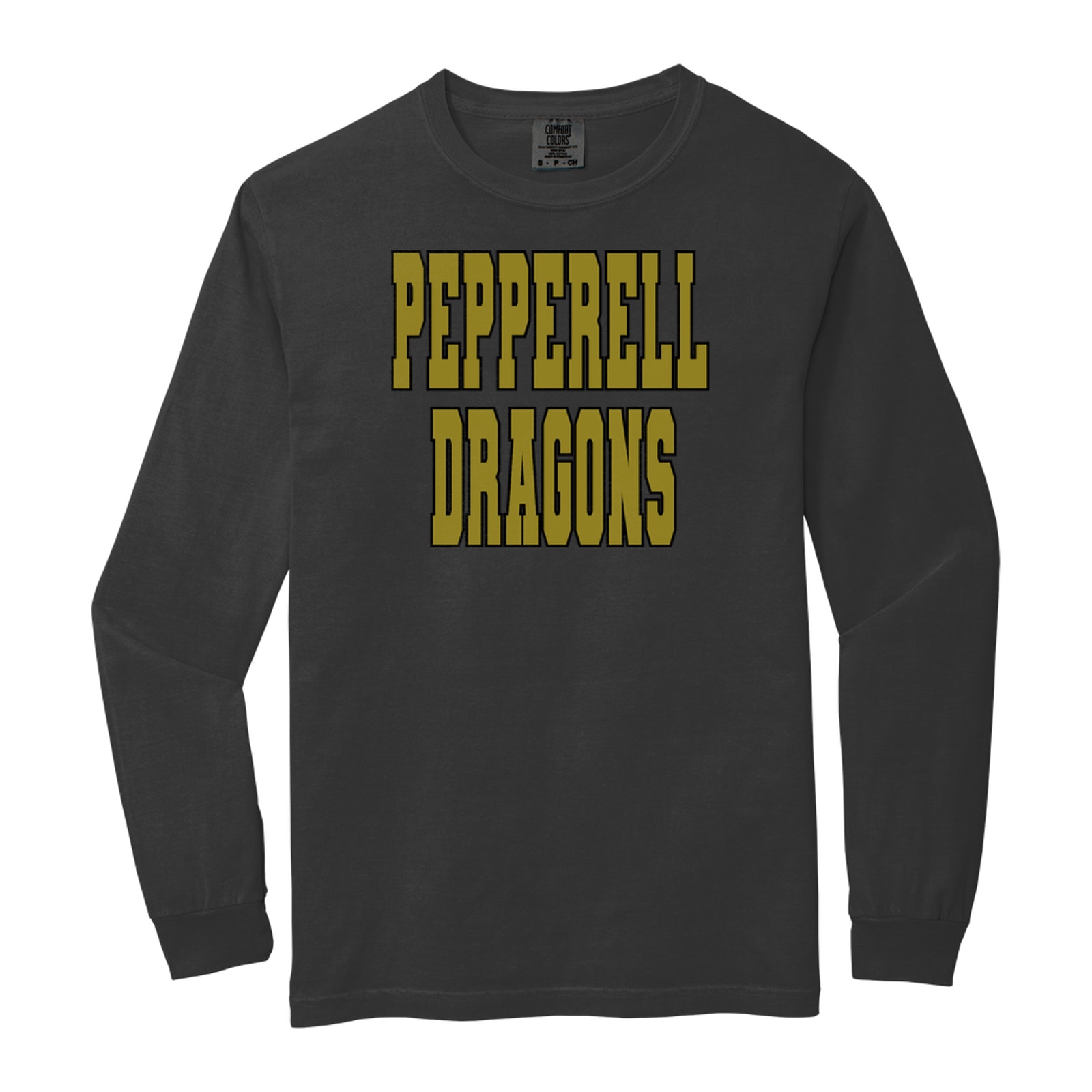 Pepperell Dragons Comfort Colors 6014 Long Sleeve