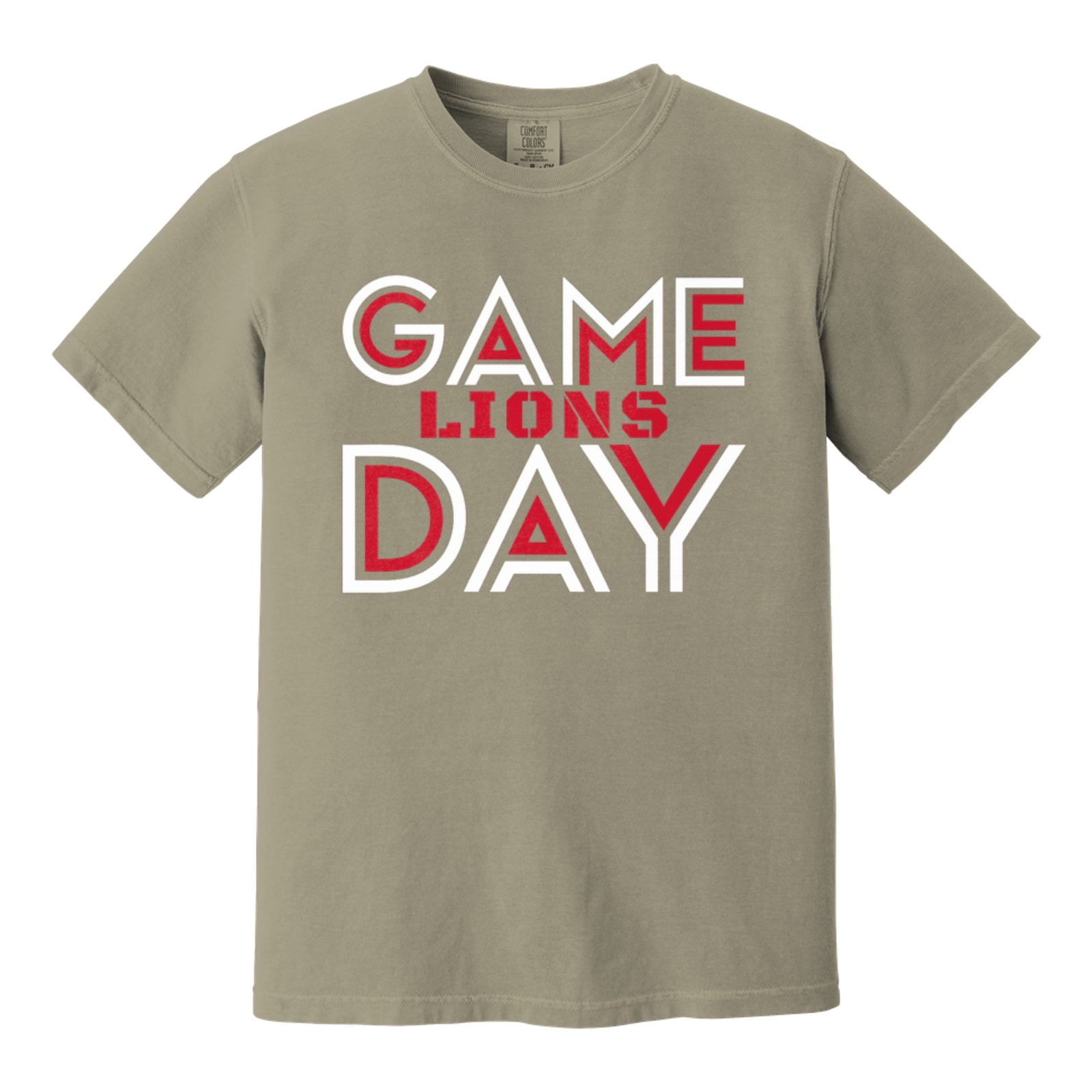 Game day lions searcy red white