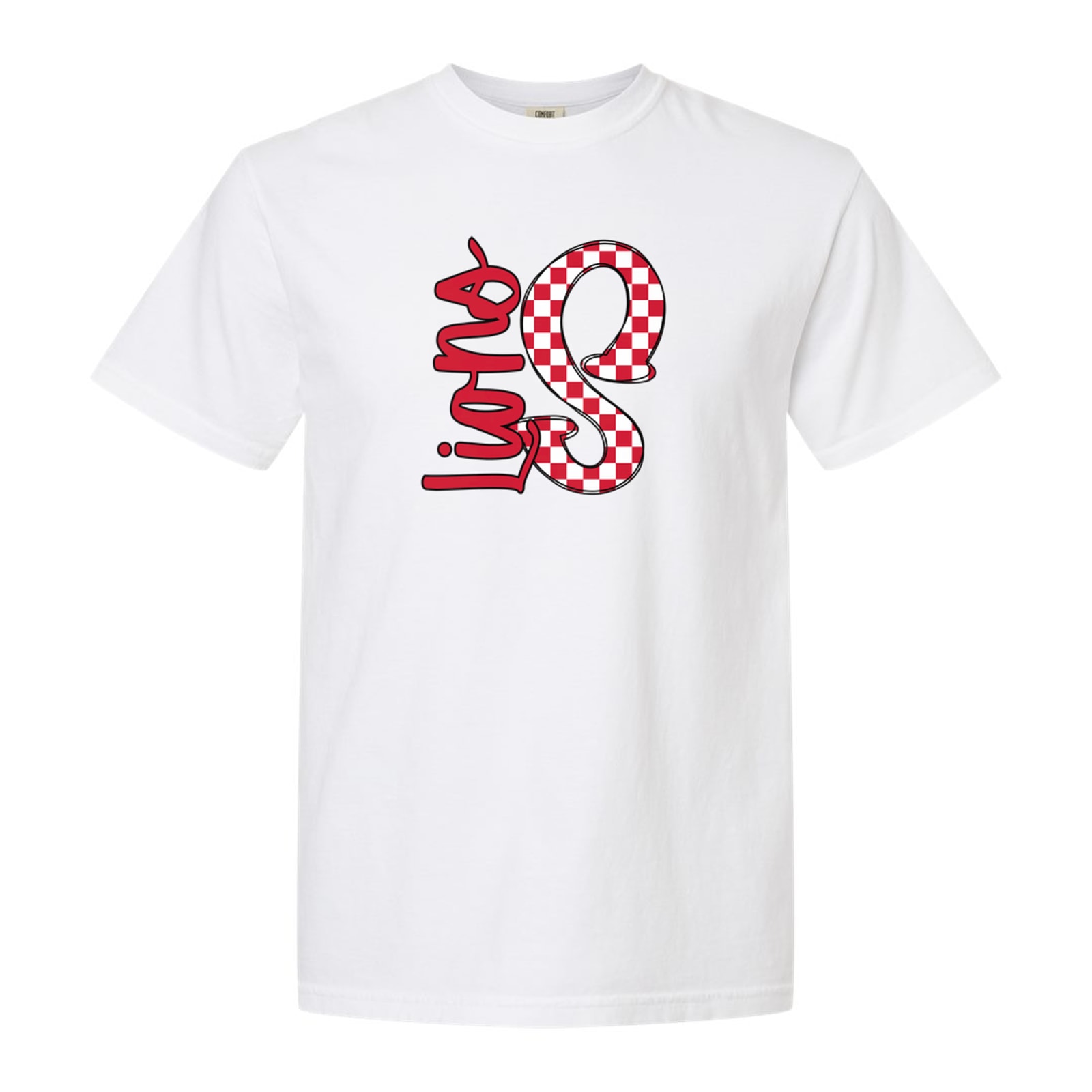 S Big Letter Checkered