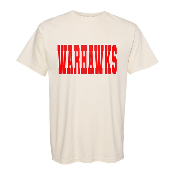 warhawks red white