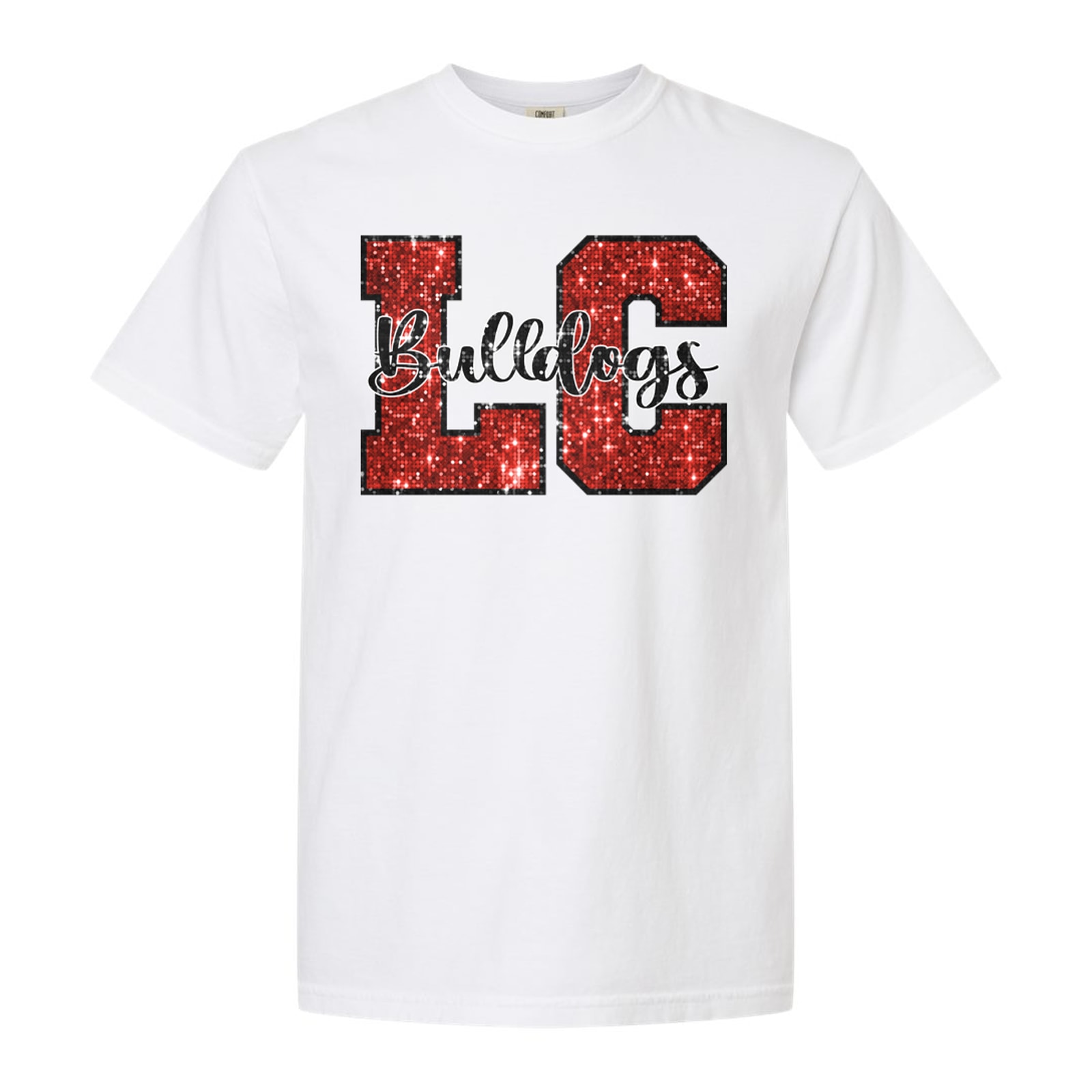 Lawrence-county LC Bulldog Sequin