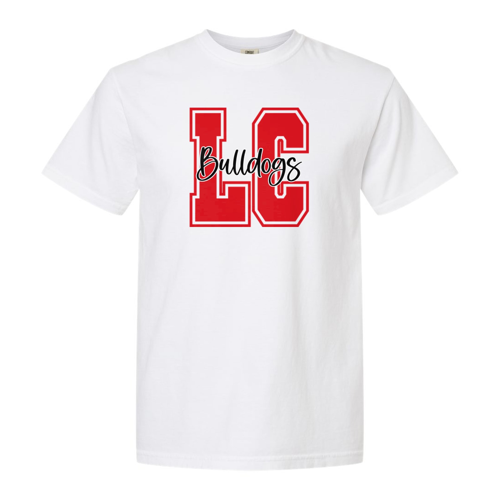 Lawrence-county LC Bulldogs Square Block