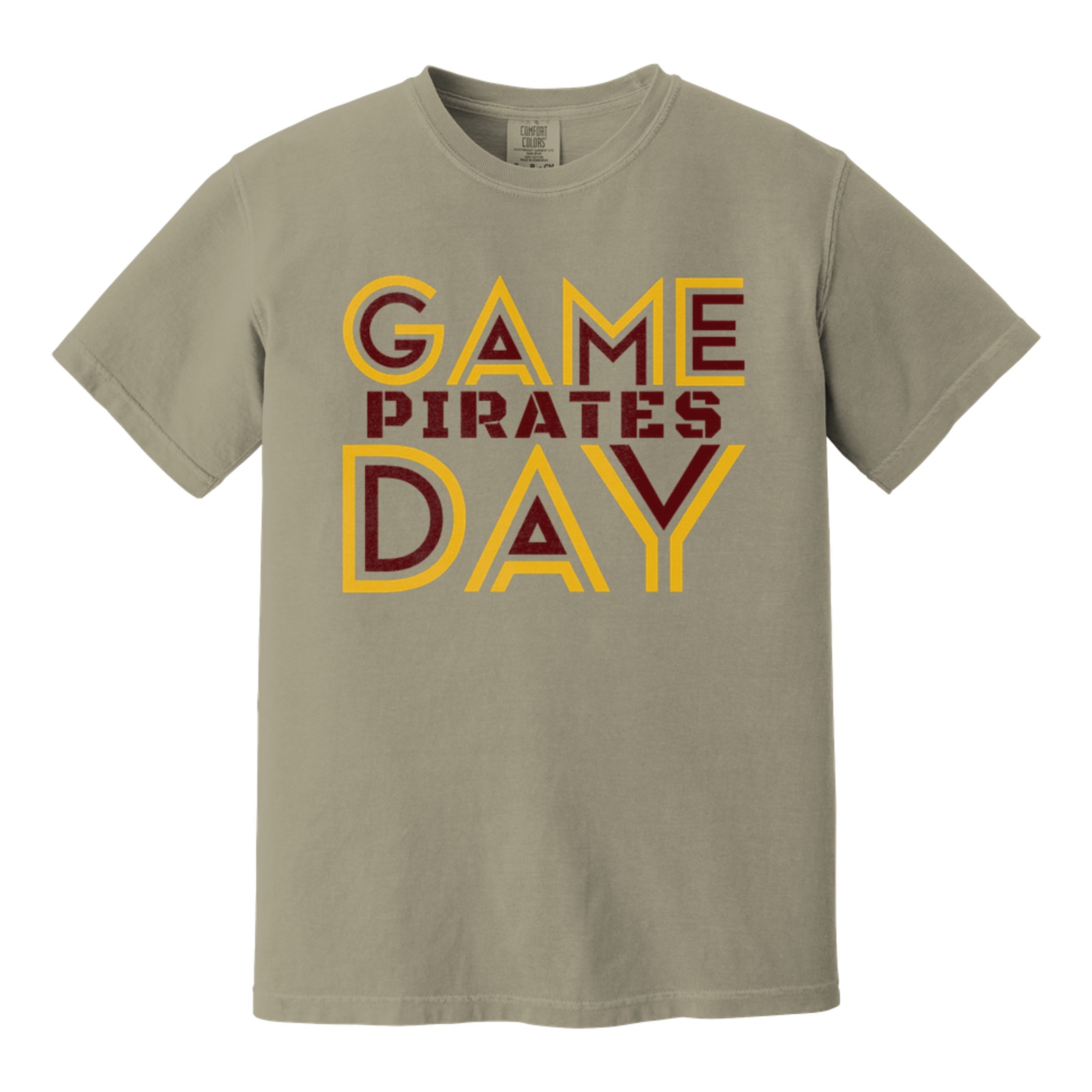 Game day pirates maroon gold