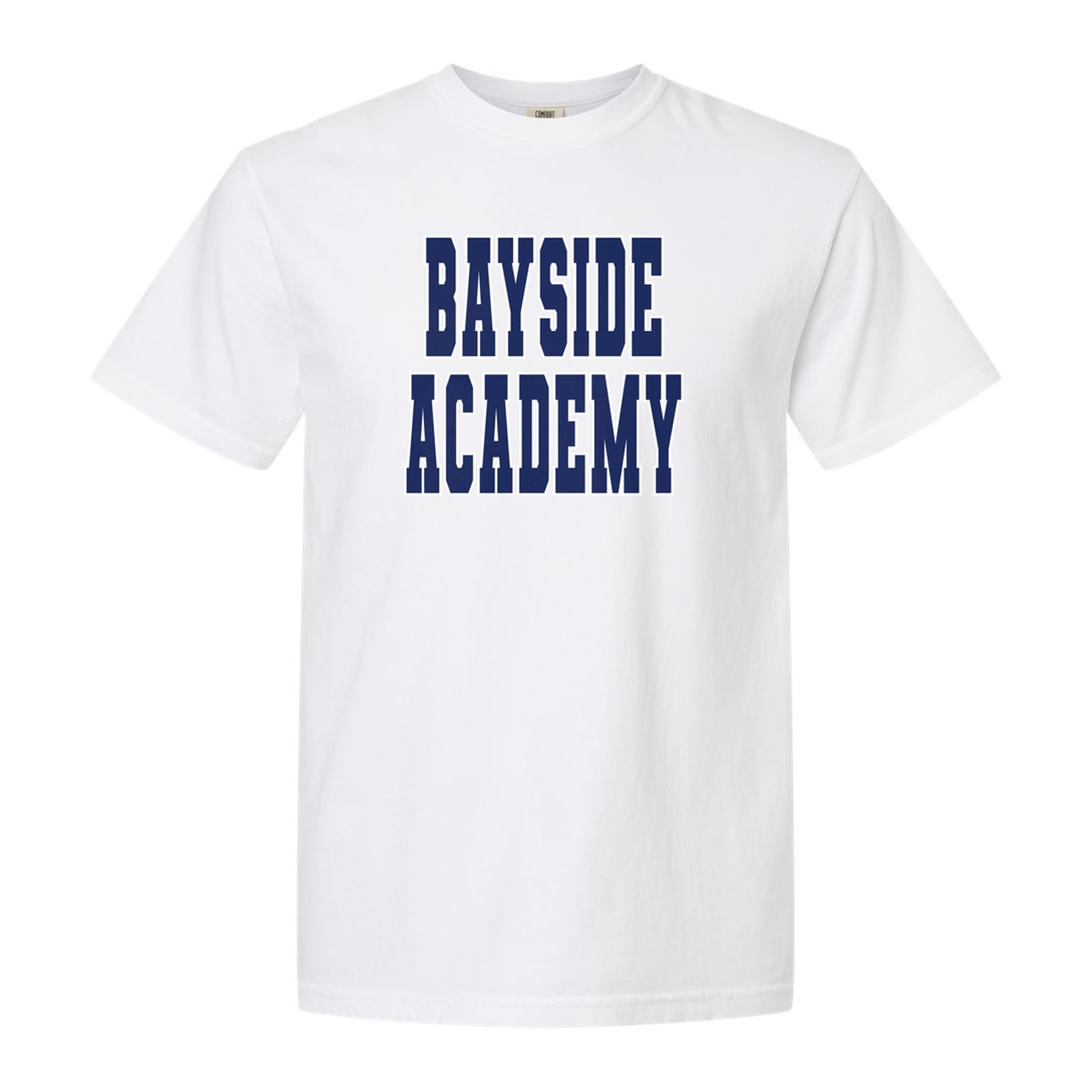 Bayside Academy Navy White Port & Company PC54