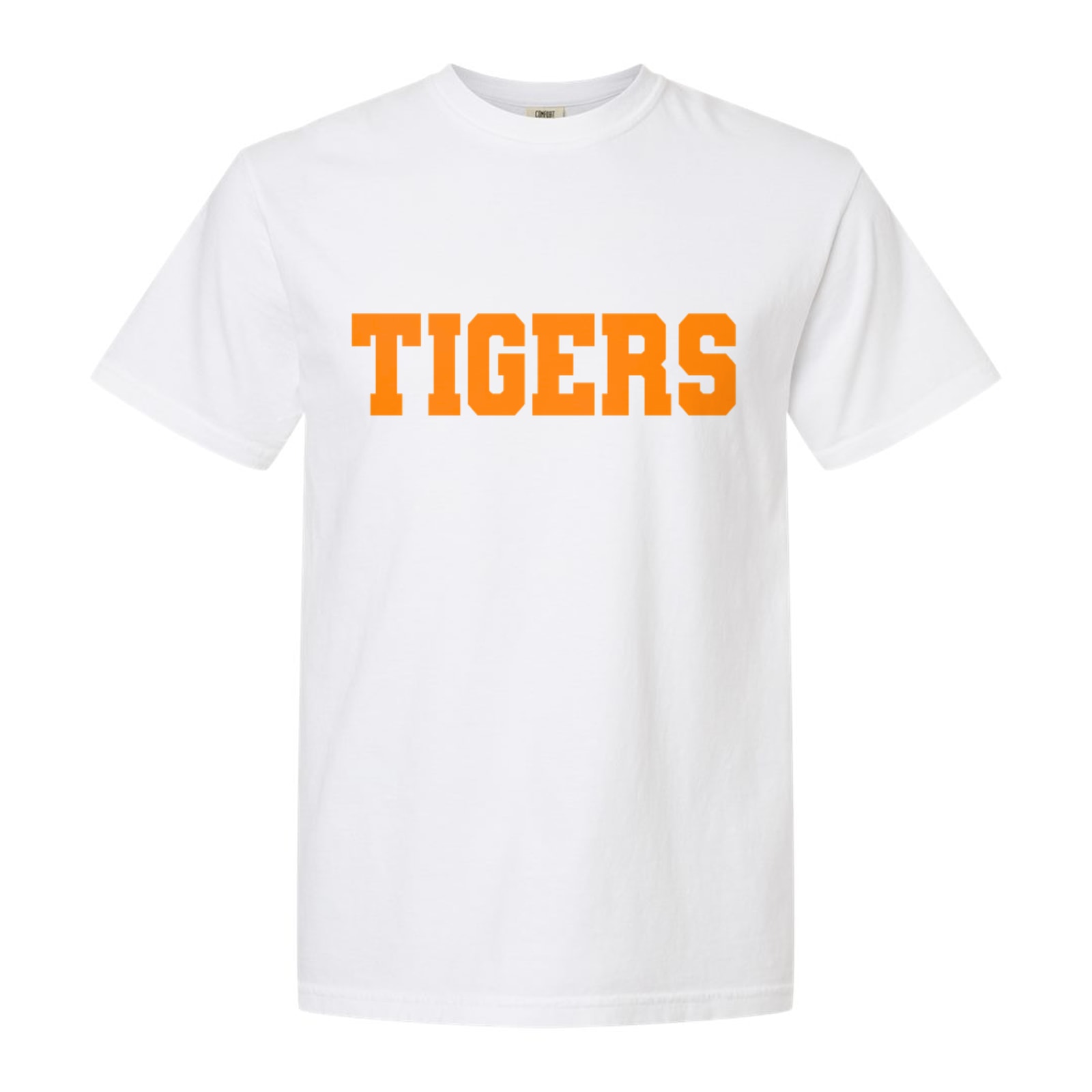 Custom Sweats Tigers Orange Gildan 5000B Youth Tee