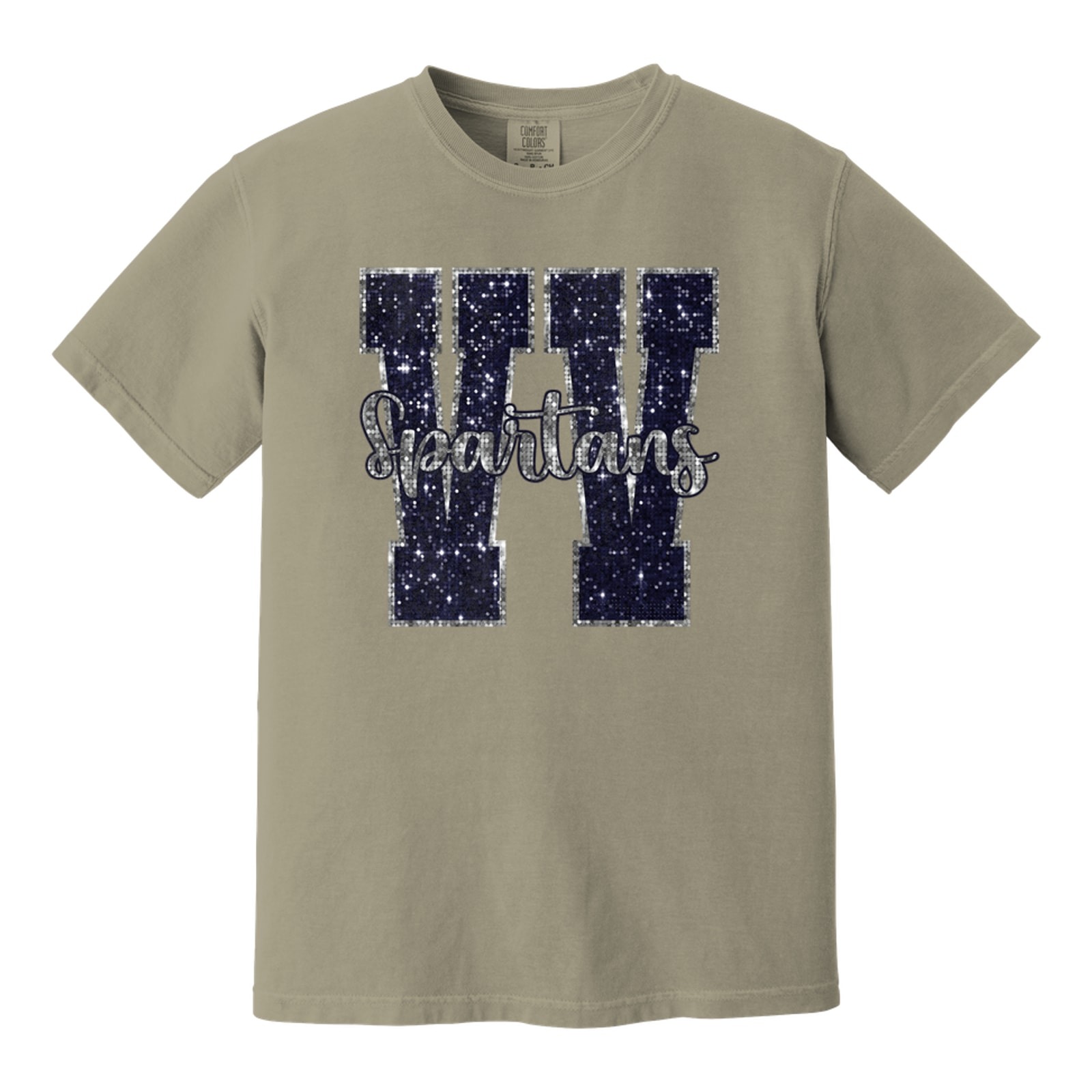 Valley View VV Spartans Sequin