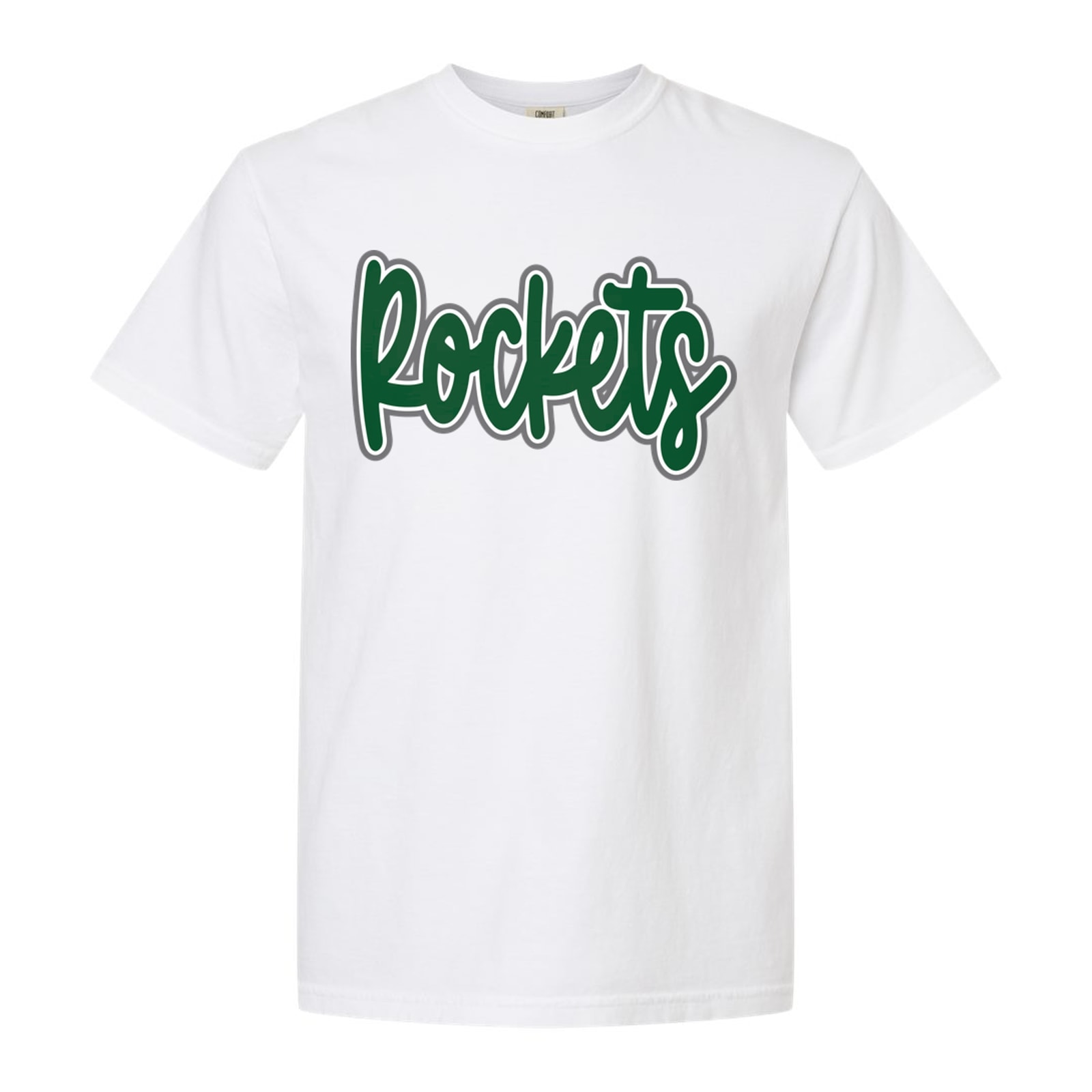 Rockets Thick Script Gildan 5000b