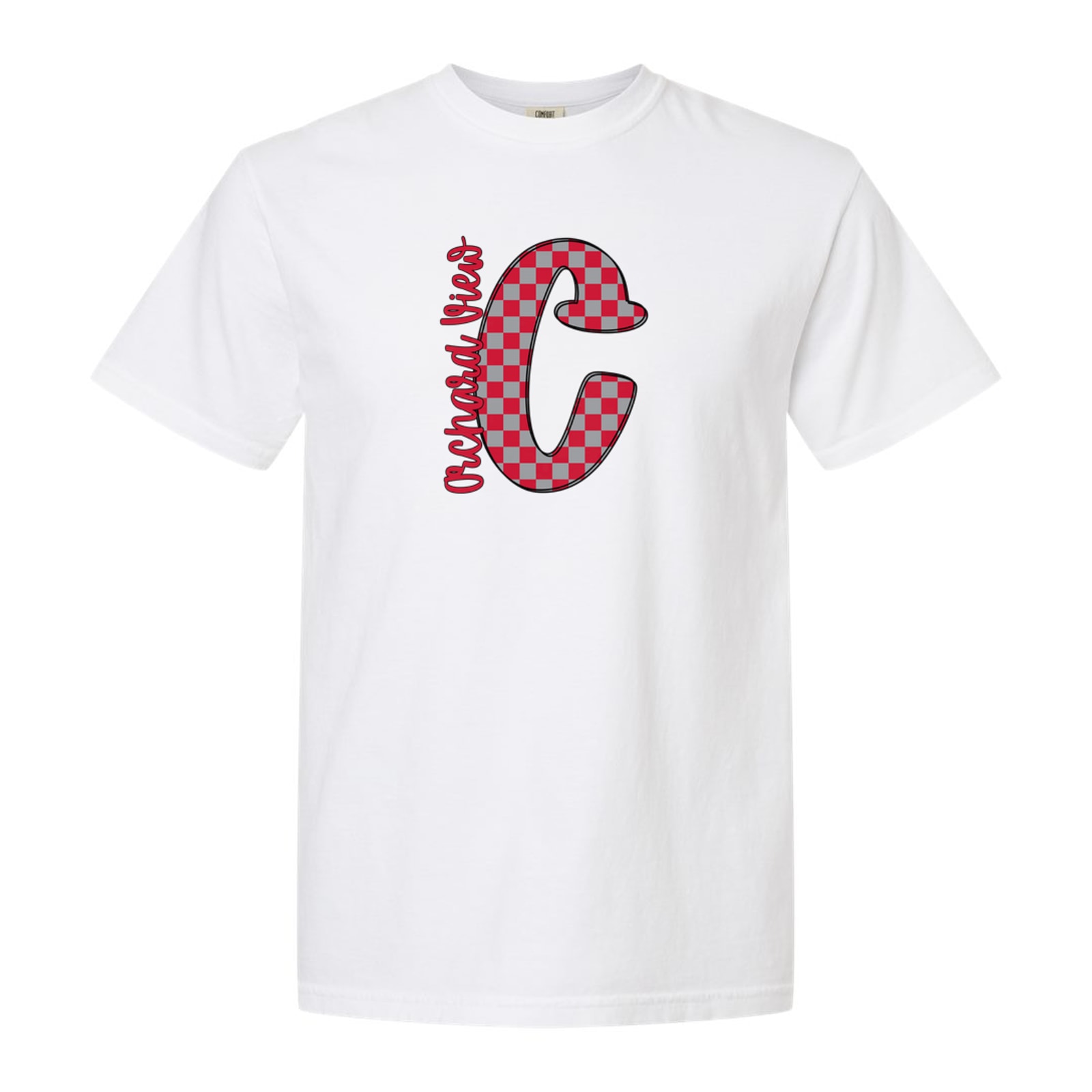 C Big Letter Checkered Orchard
