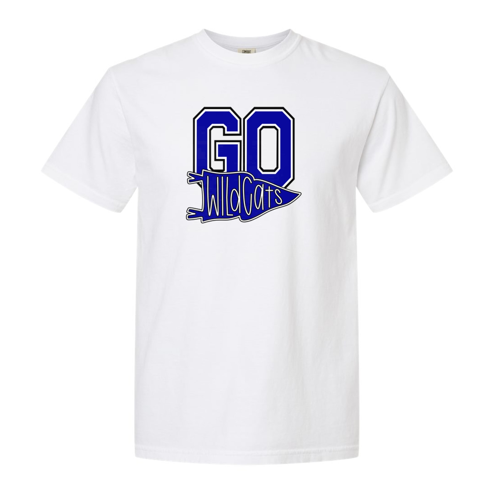 Montague Go Wildcats Pennant