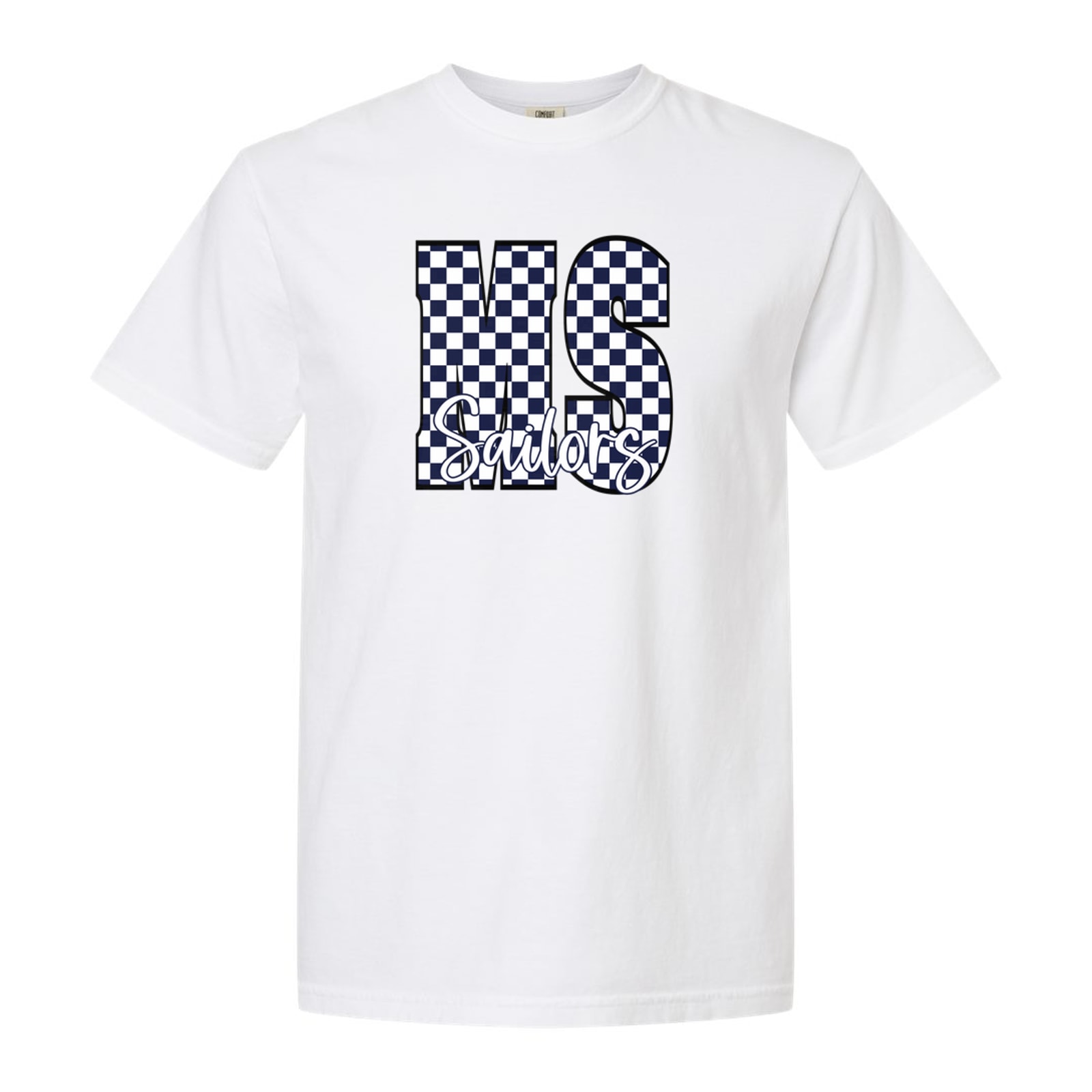MS Checkers Sailors Script Comfort
