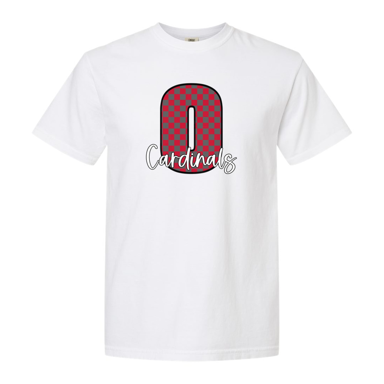 O Checkers Cardinals Script Comfort