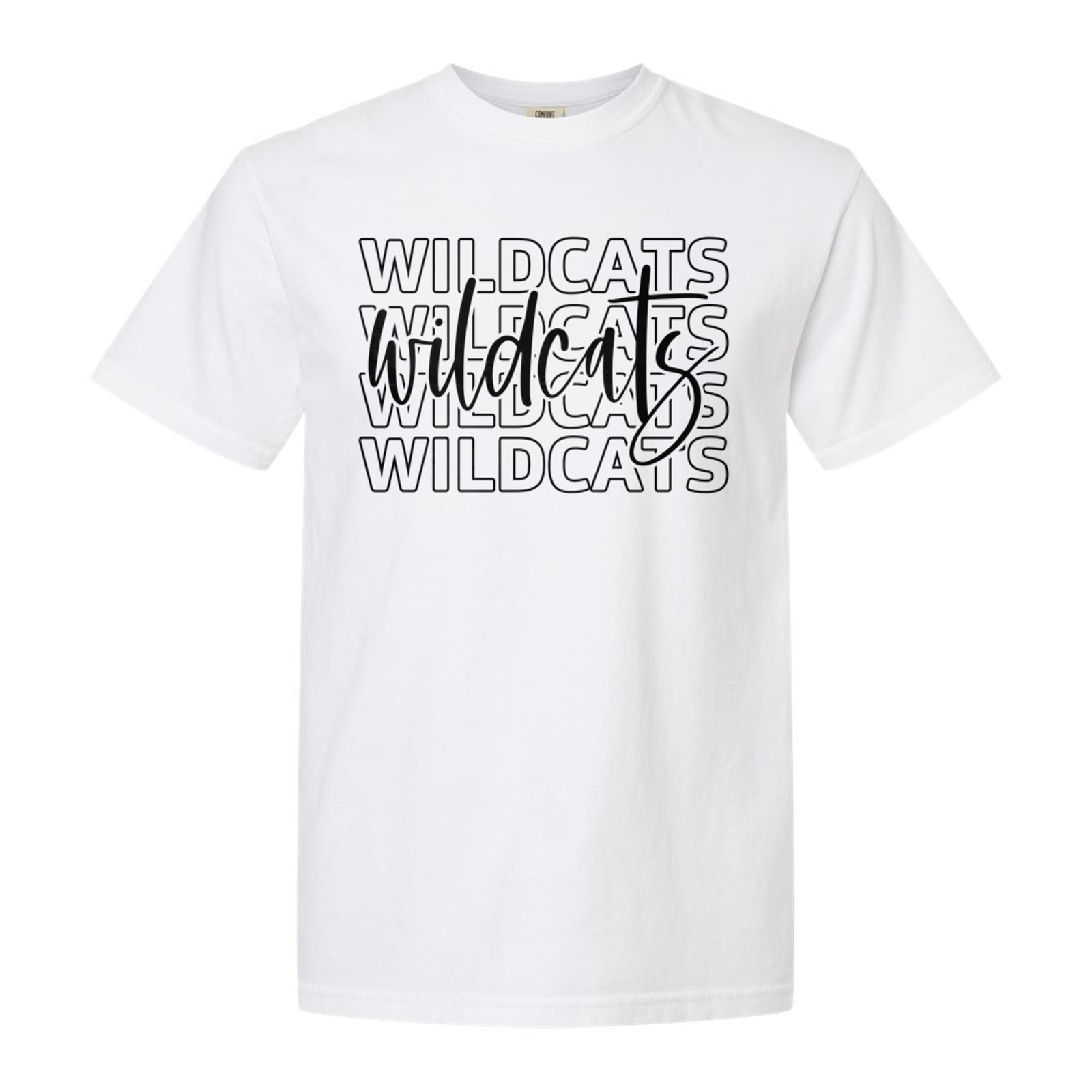 Wildcats Repeat With Script Comfort