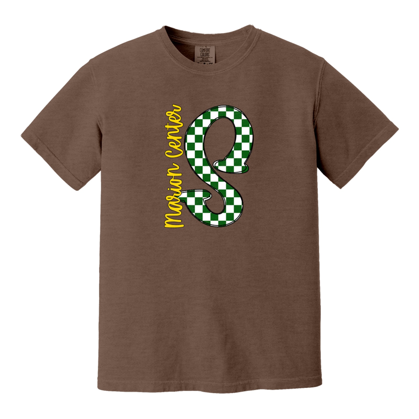S Big Letter Checkered