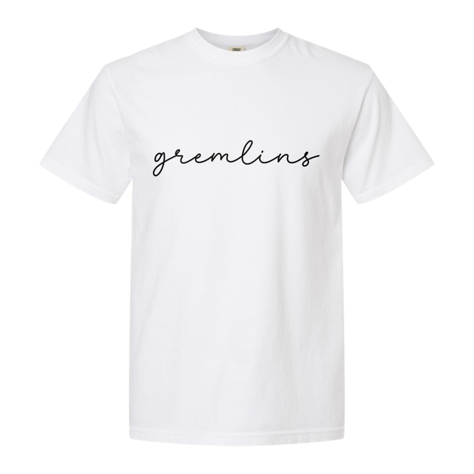 Gremlins Script Puff Comfort Colors