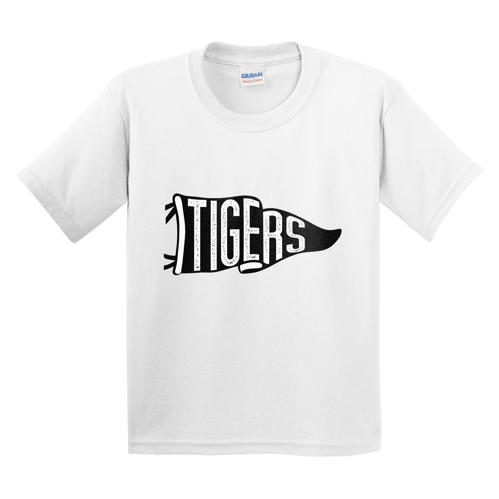Tigers Gildan 5000b Youth Tee