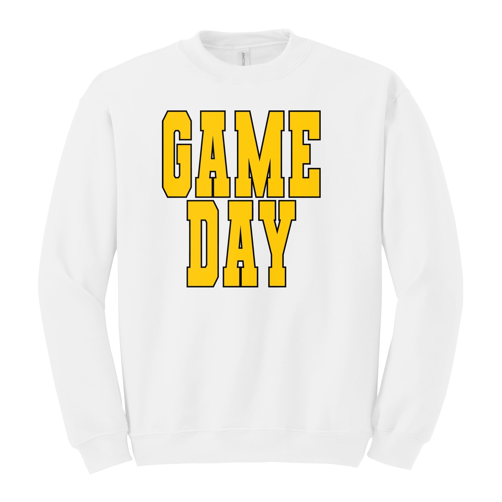 smith-cotton Game day smith cotton gold black Gildan Heavy Blend Crewneck Sweatshirt. 18000