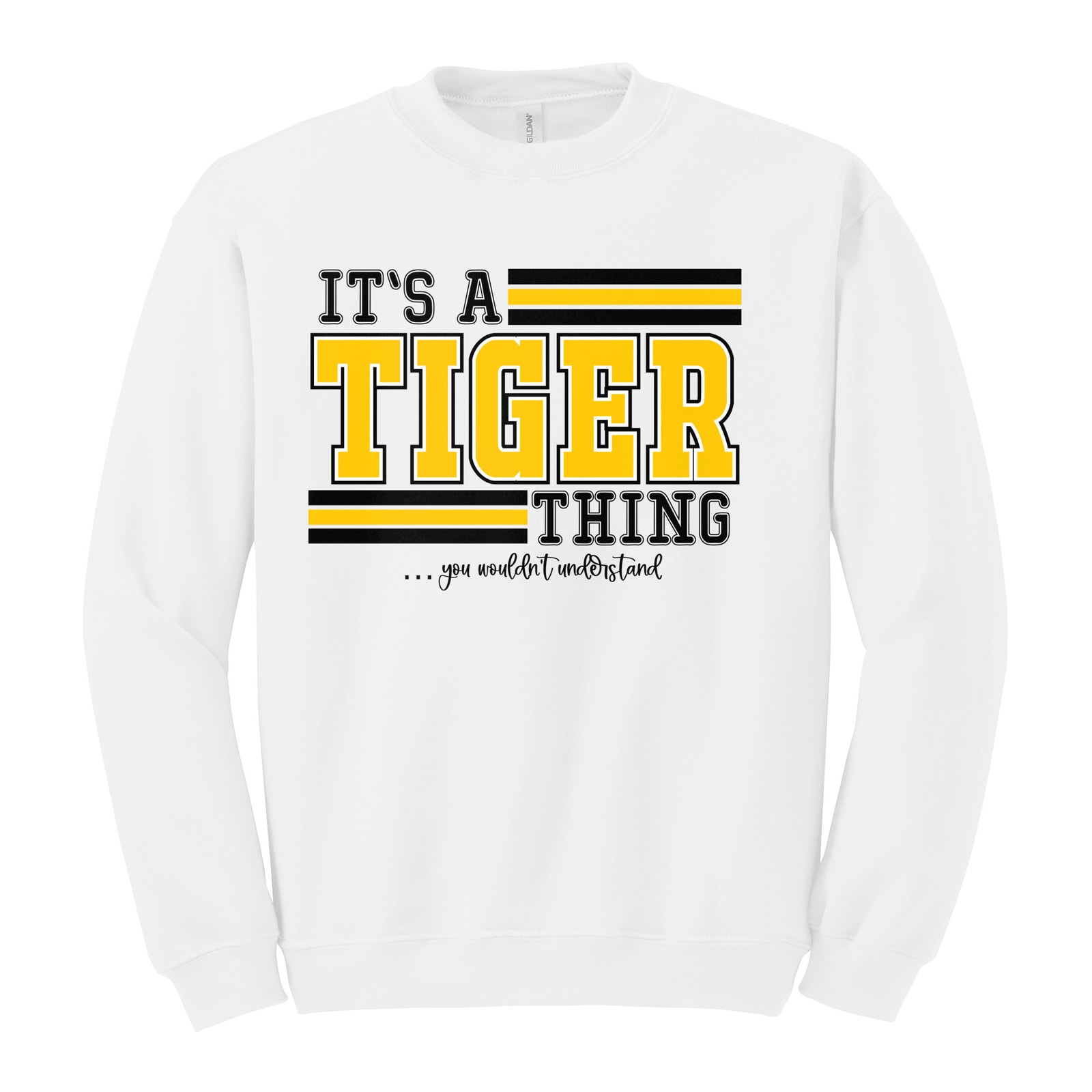 smith-cotton Its a tiger thing SC gold Gildan Heavy Blend Crewneck Sweatshirt. 18000
