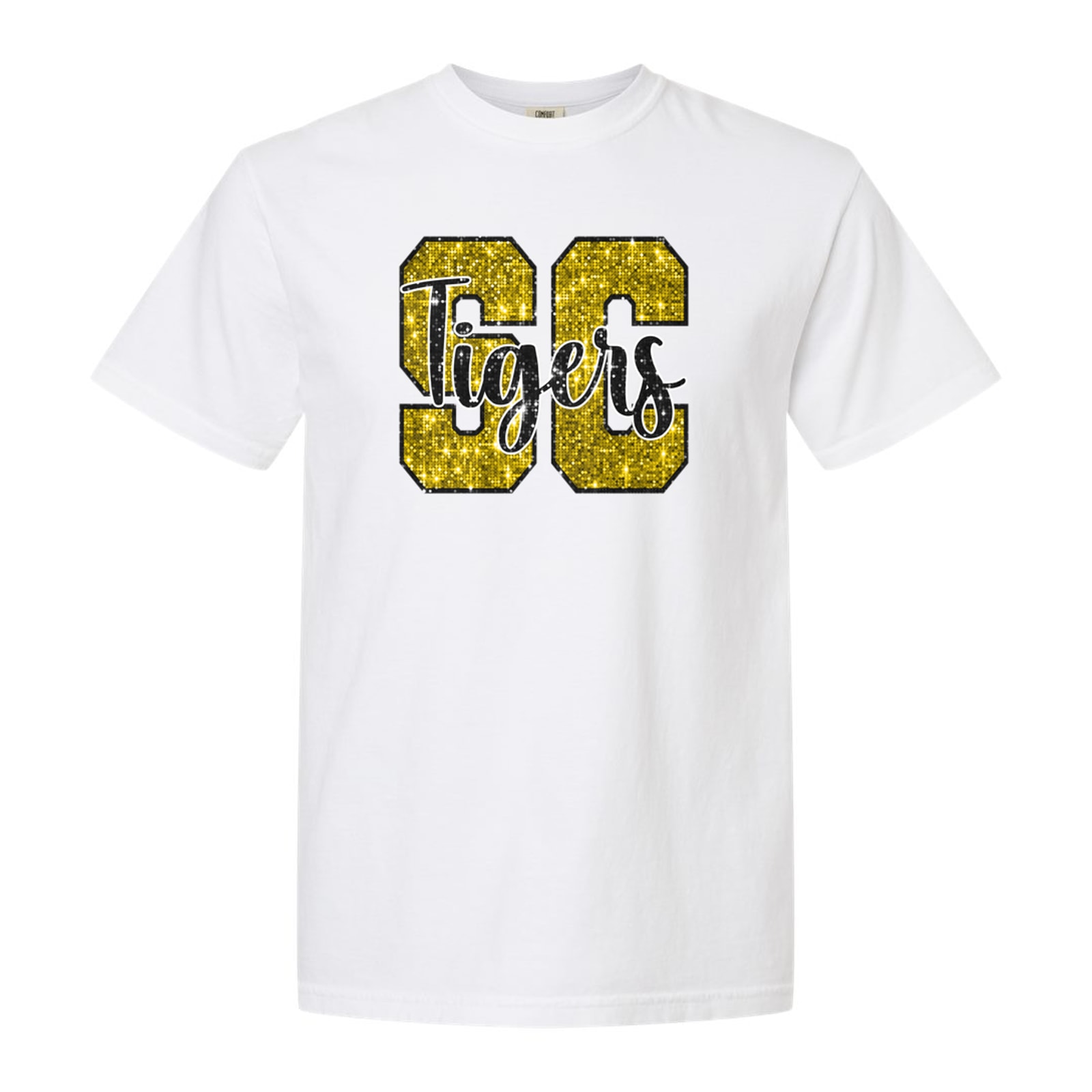 SC Tigers Sequin Bella Canvas