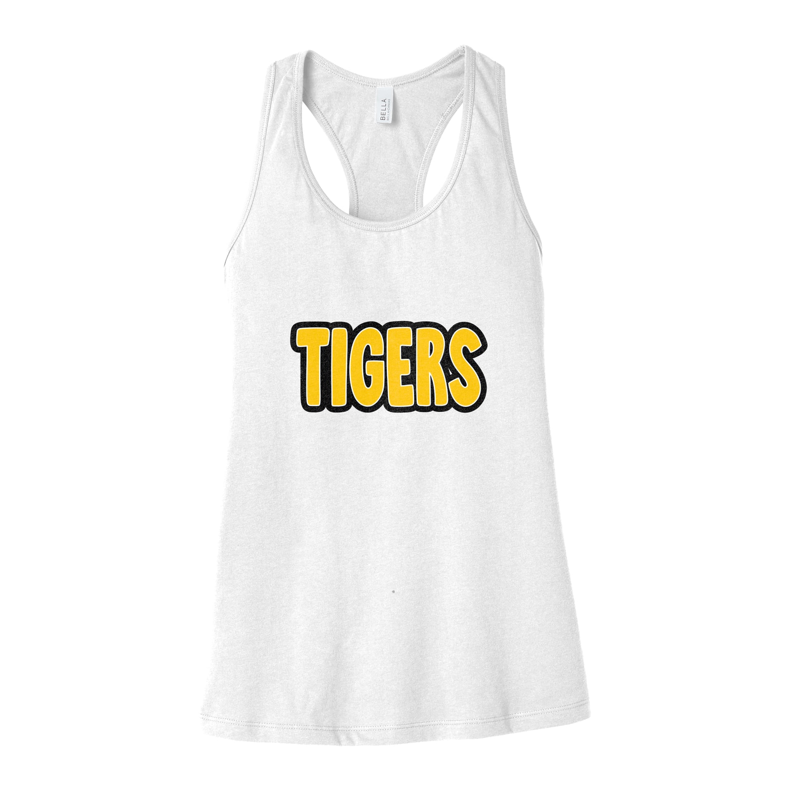Tigers Bubble Bella Canvas Racerback