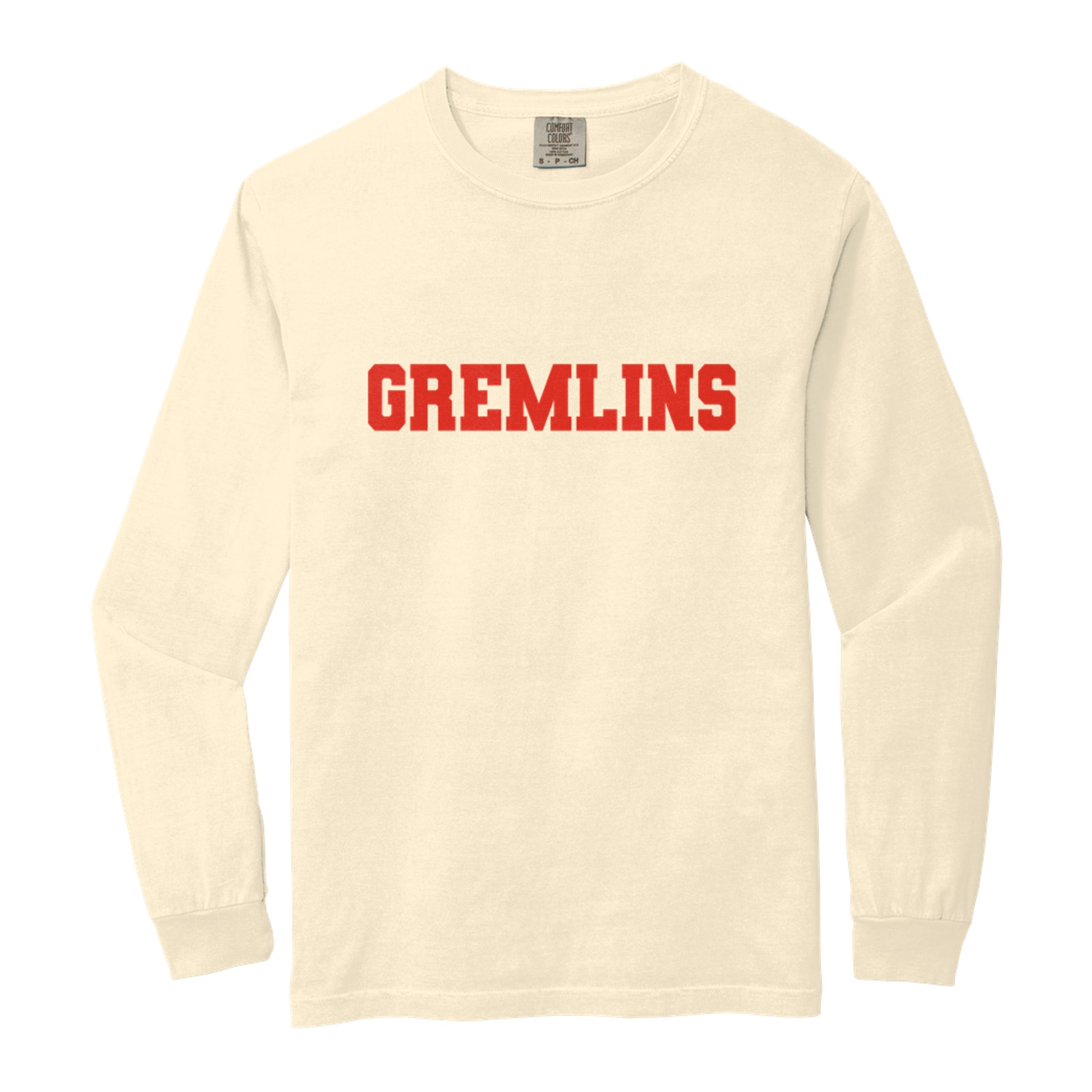 Custom Sweats Gremlins Comfort Colors 6014 Long Sleeve