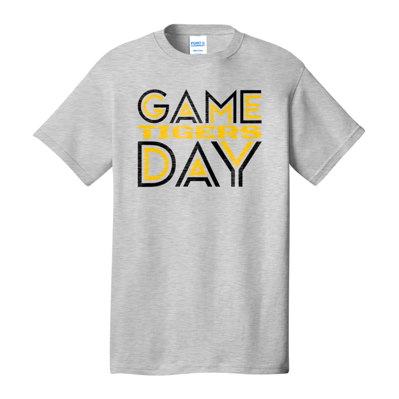 Game Day Tigers Gold Black Port & Company PC54