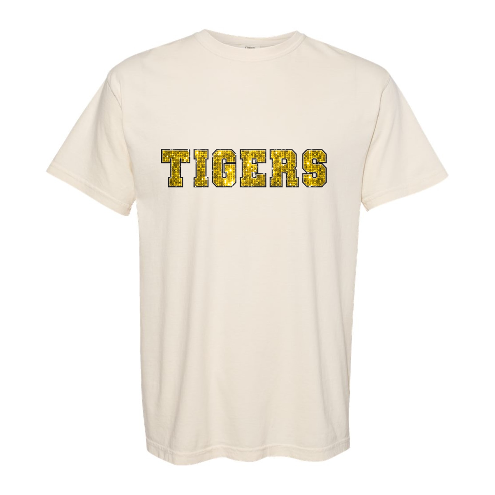 Tigers Sequin Gildan 5000b Youth